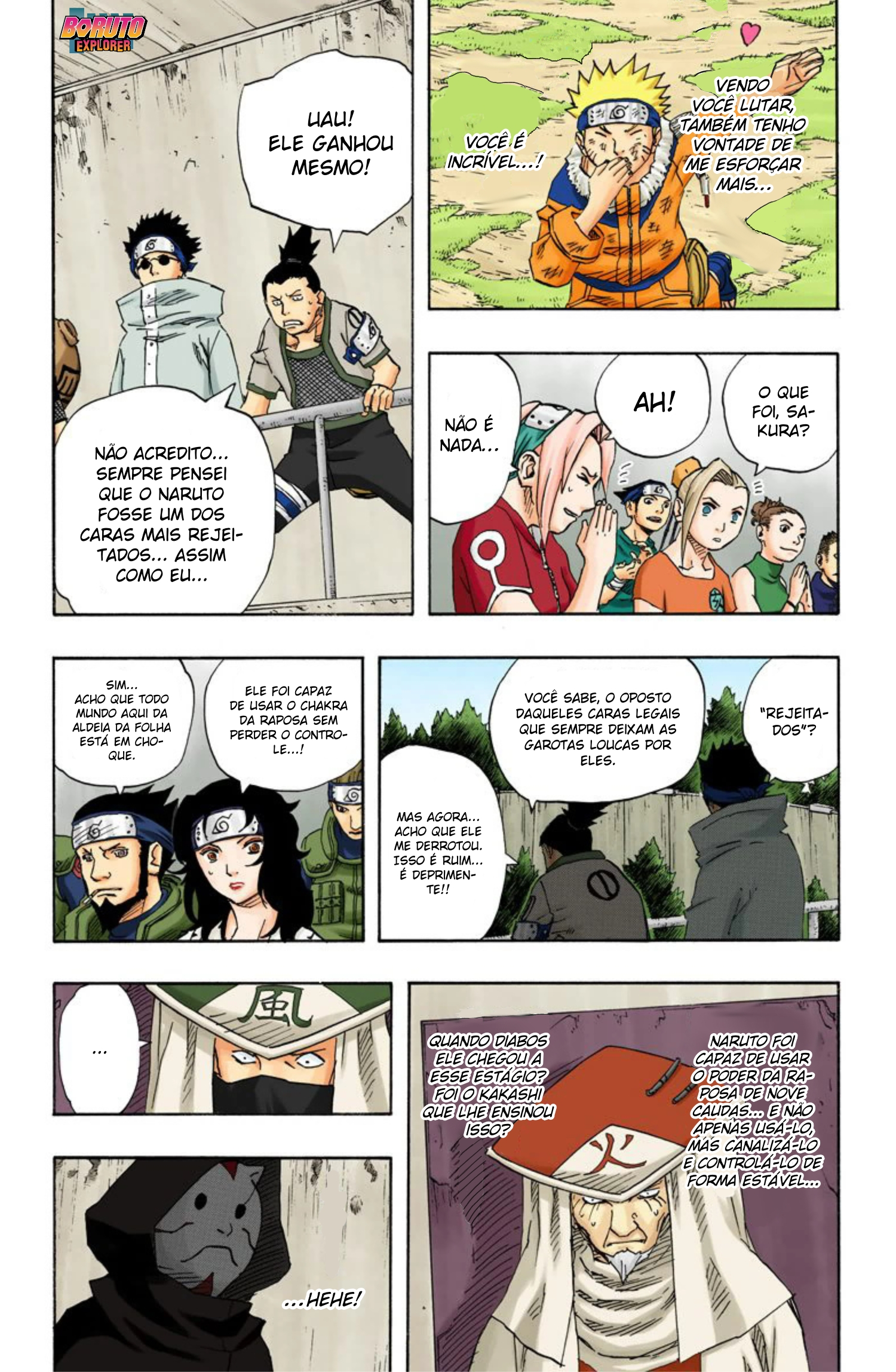 Read Naruto - Versão Colorida Oficial Manga Online