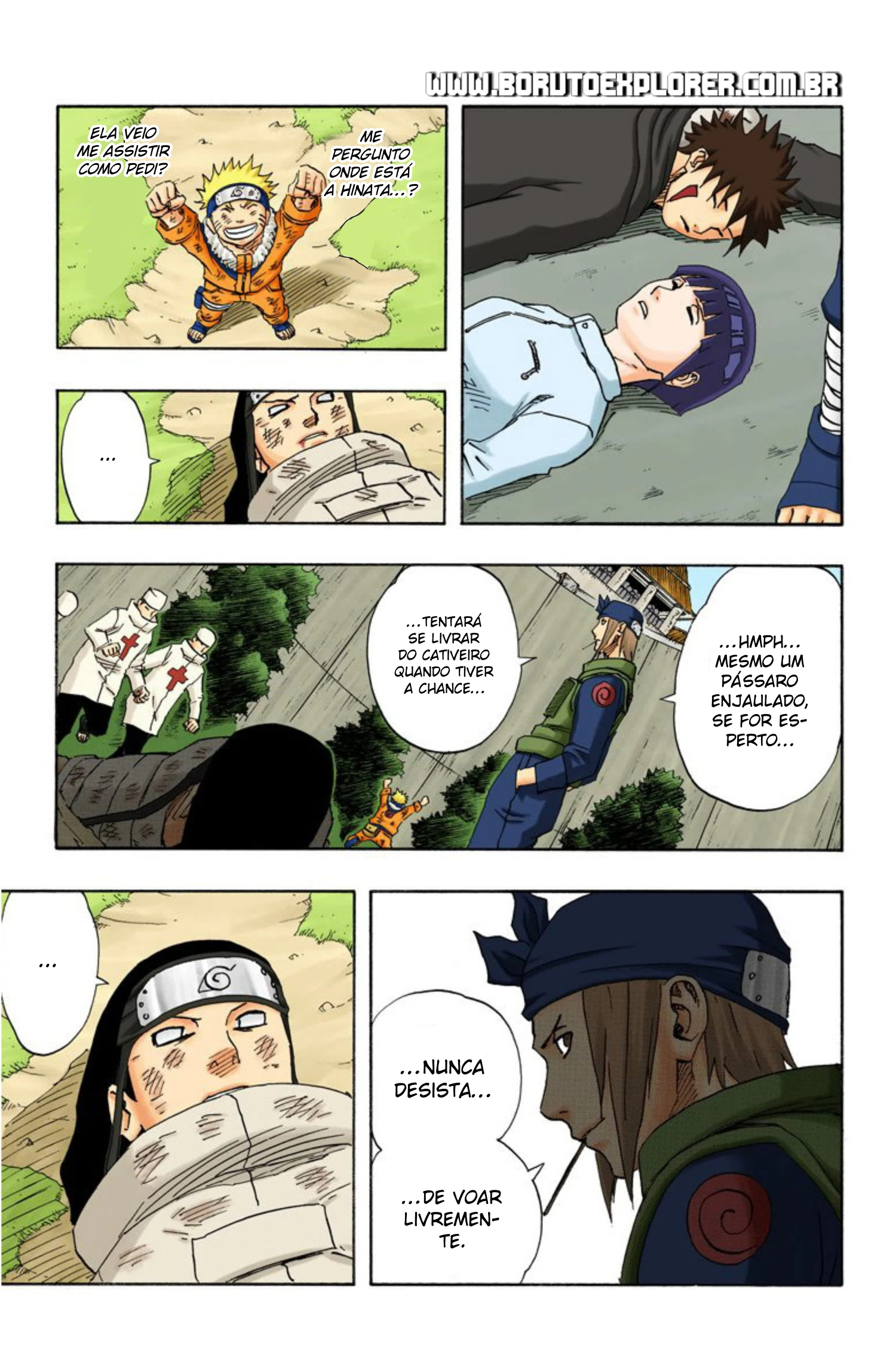 Read Naruto - Versão Colorida Oficial Manga Online