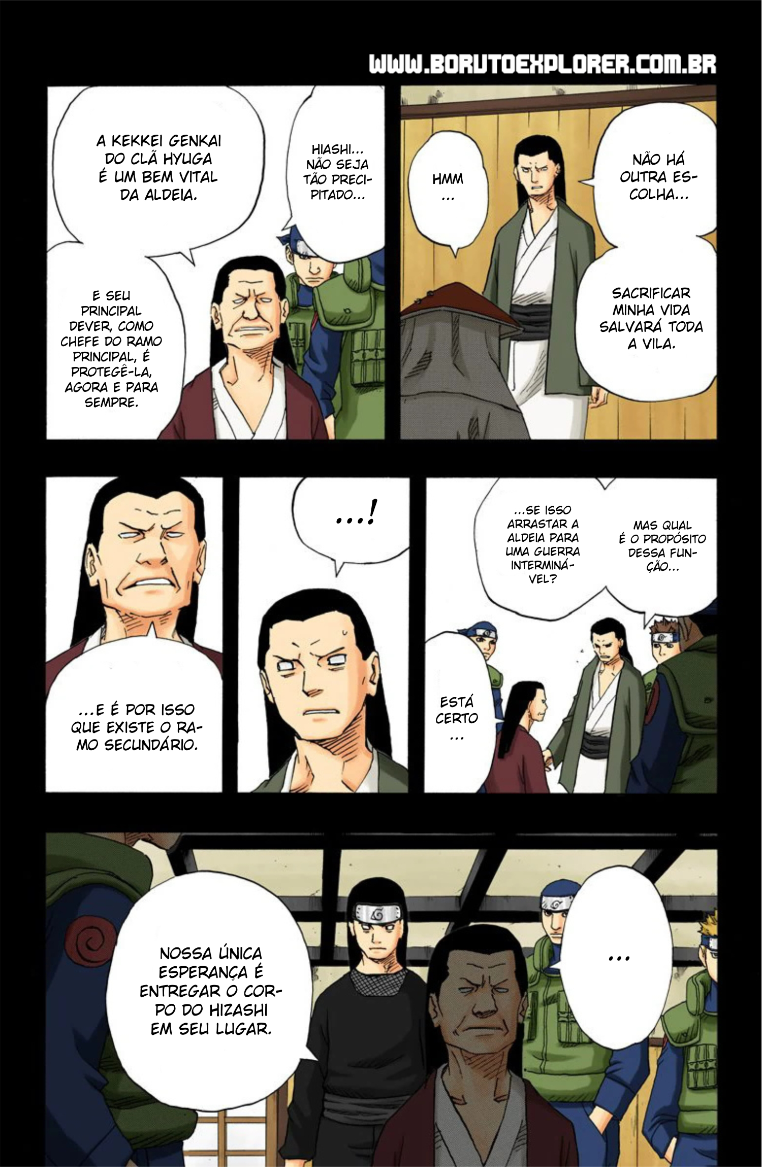 Read Naruto - Versão Colorida Oficial Manga Online