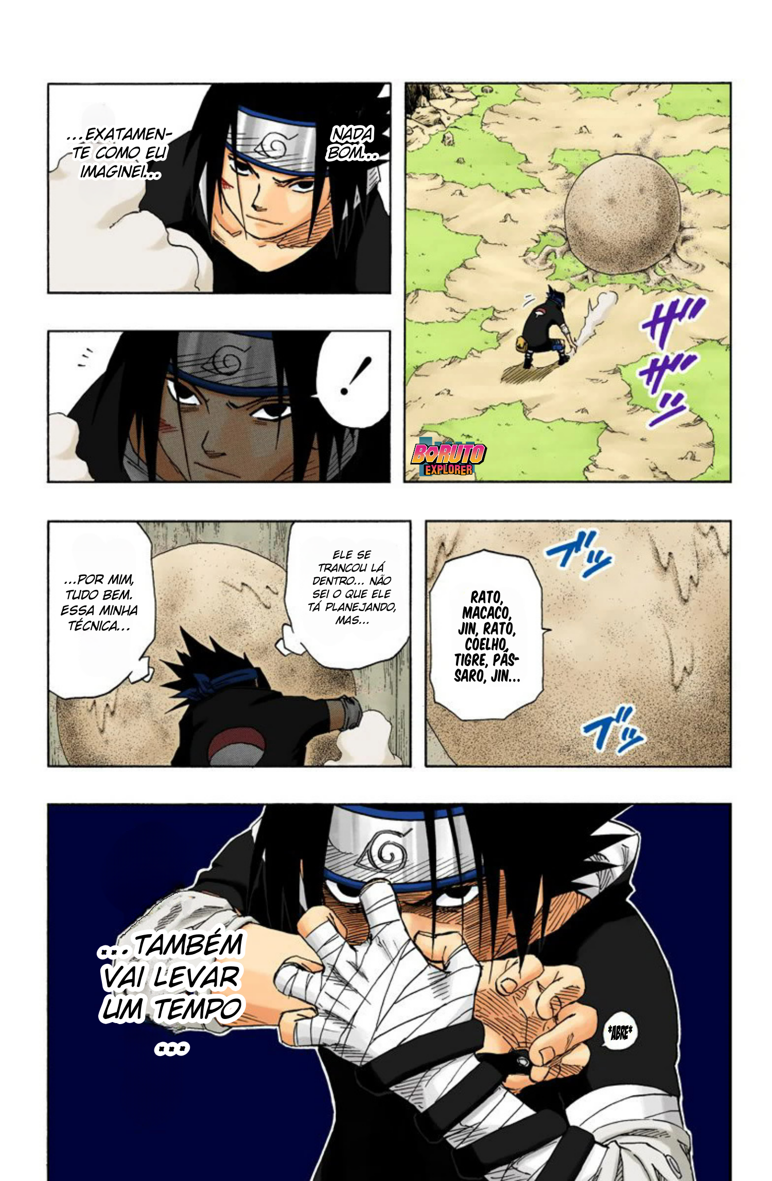 Read Naruto - Versão Colorida Oficial Manga Online