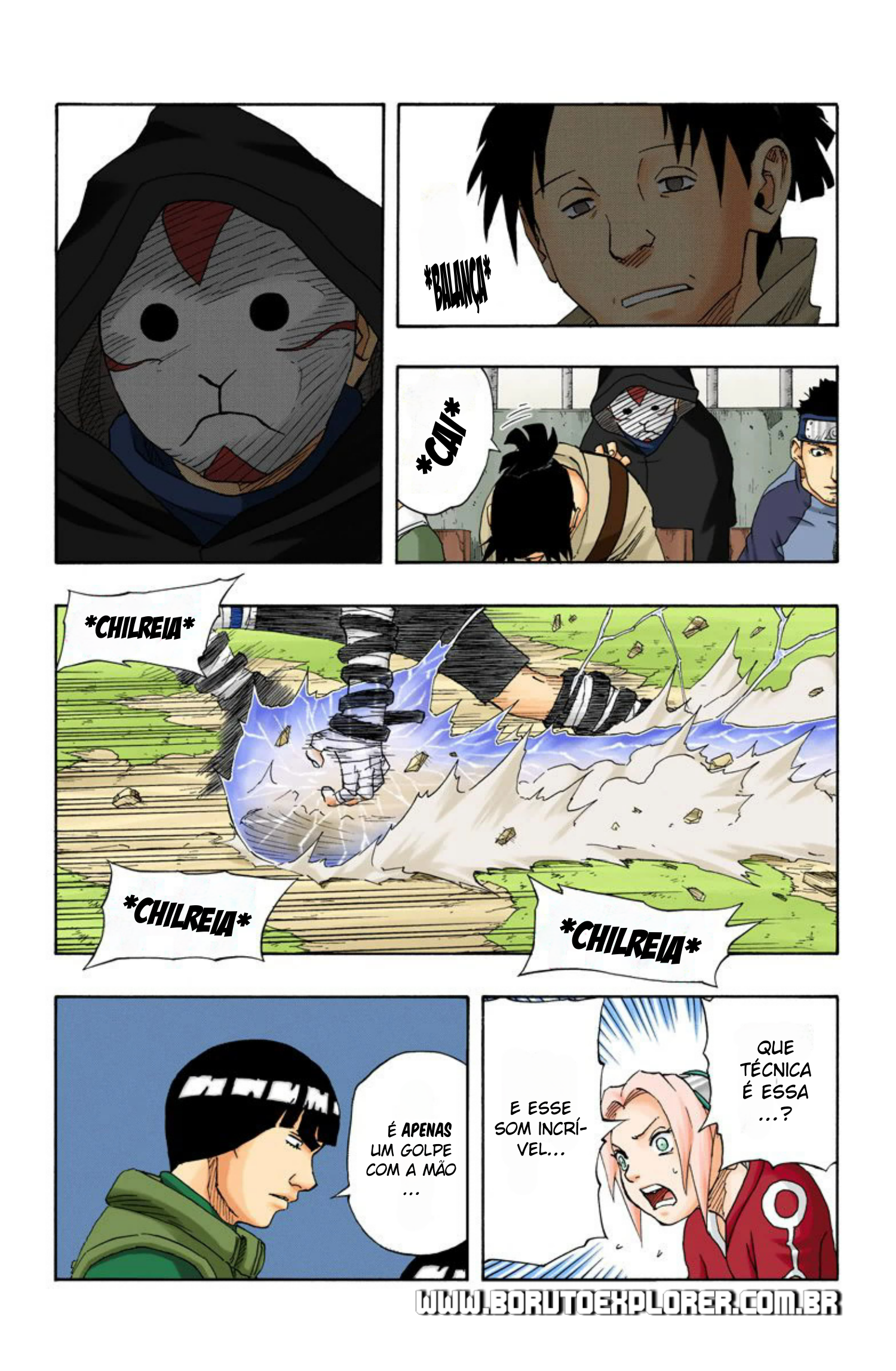 Read Naruto - Versão Colorida Oficial Manga Online