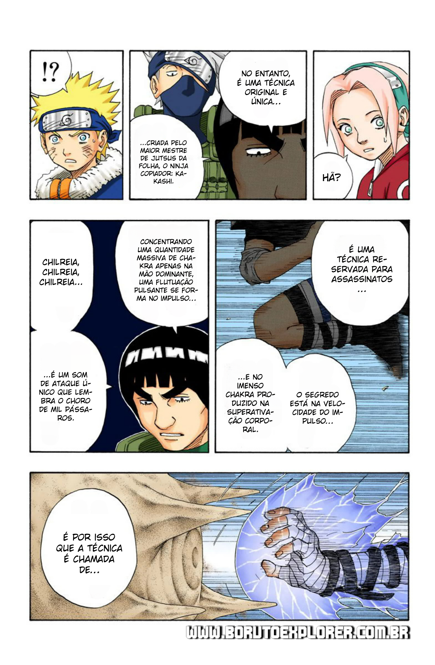 Read Naruto - Versão Colorida Oficial Manga Online