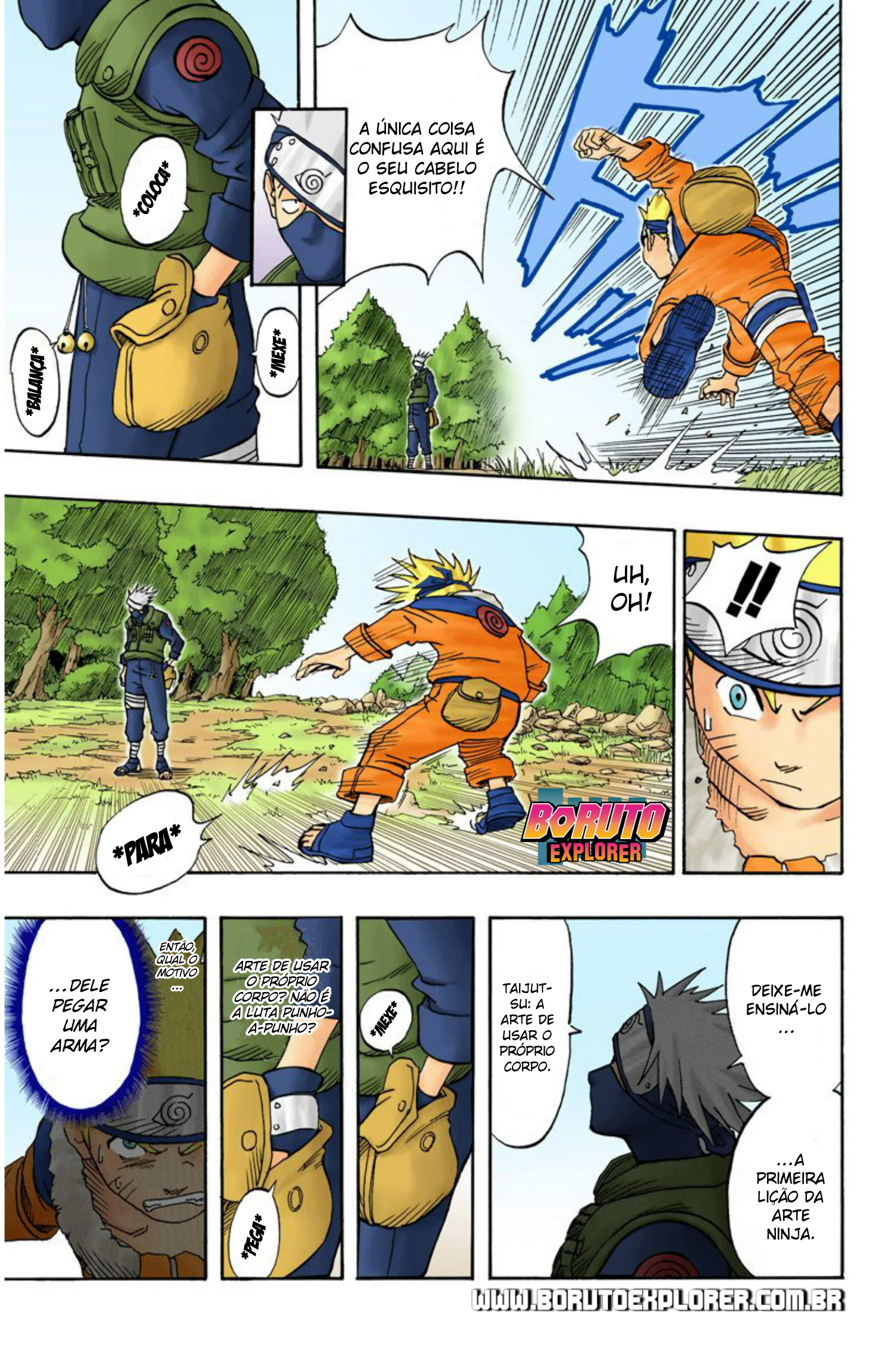 Read Naruto - Versão Colorida Oficial Manga Online