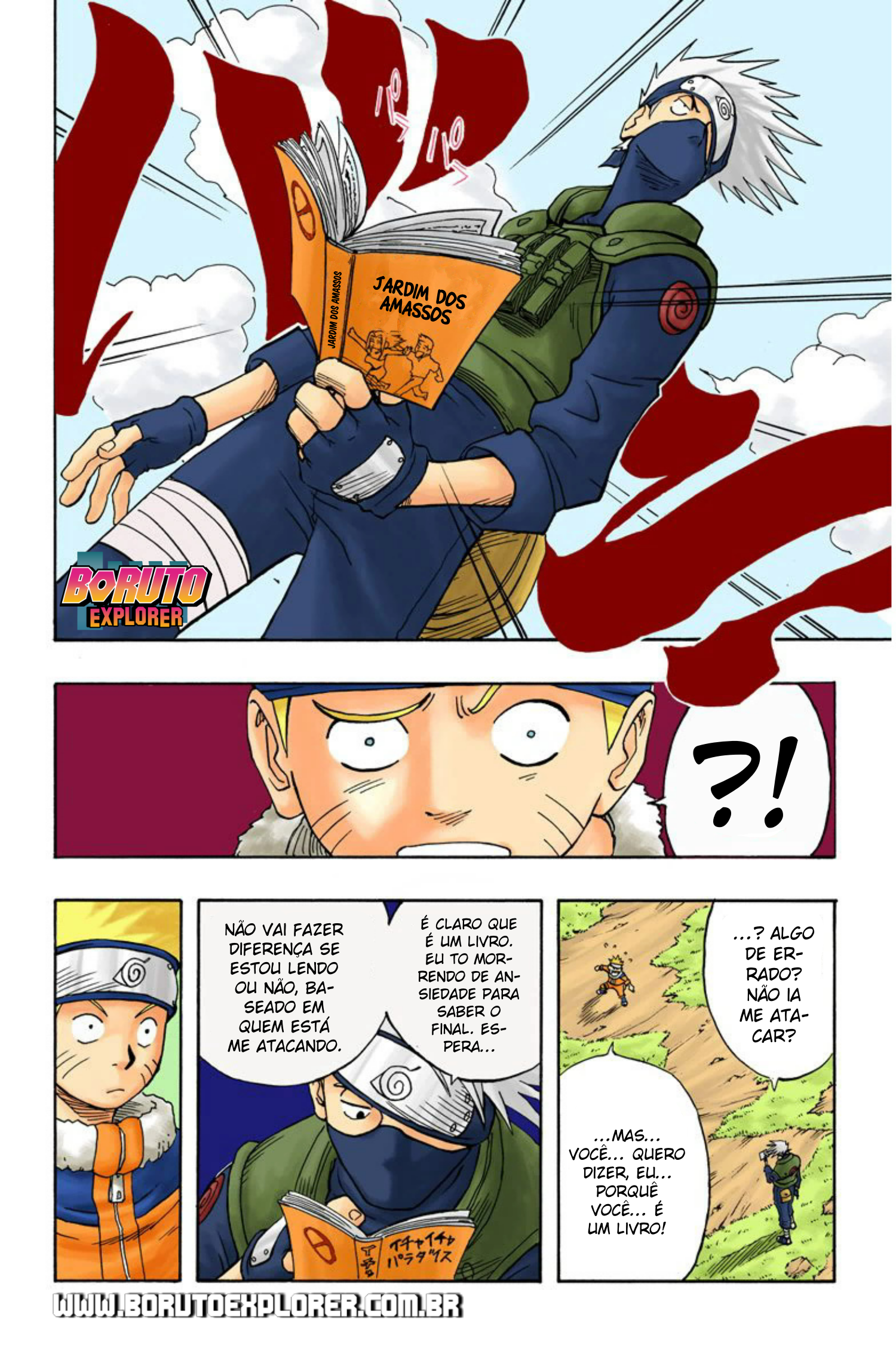 Read Naruto - Versão Colorida Oficial Manga Online
