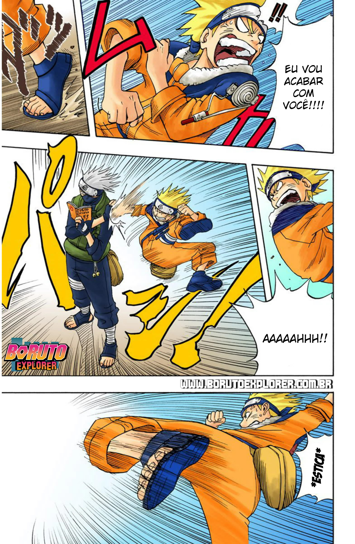 Read Naruto - Versão Colorida Oficial Manga Online