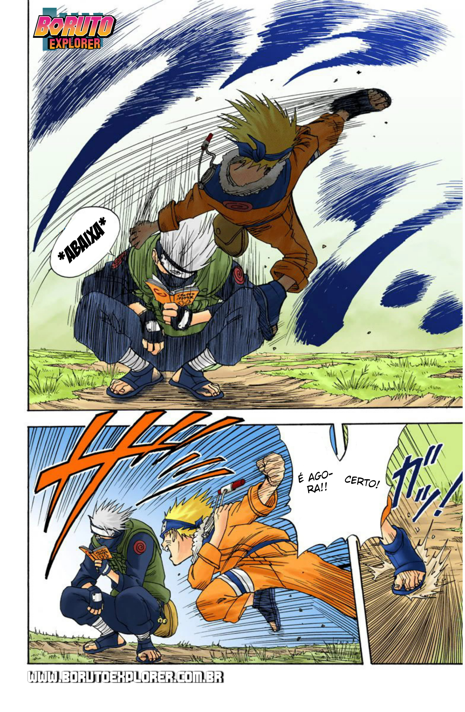 Read Naruto - Versão Colorida Oficial Manga Online