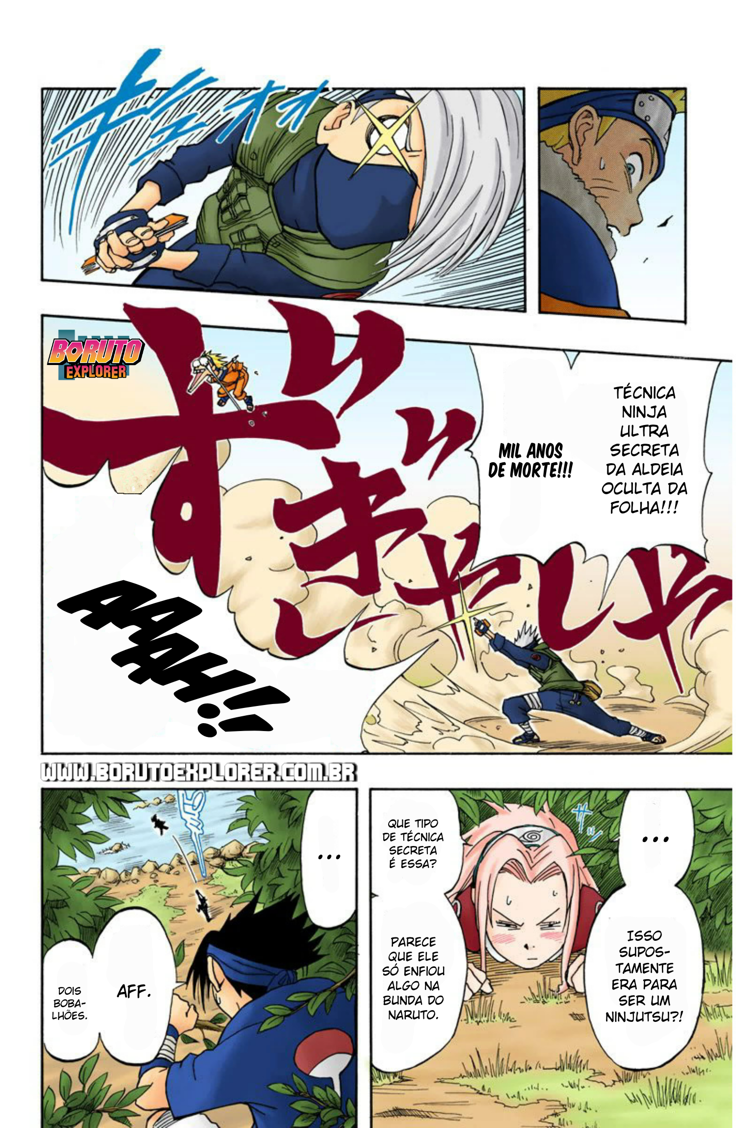 Read Naruto - Versão Colorida Oficial Manga Online
