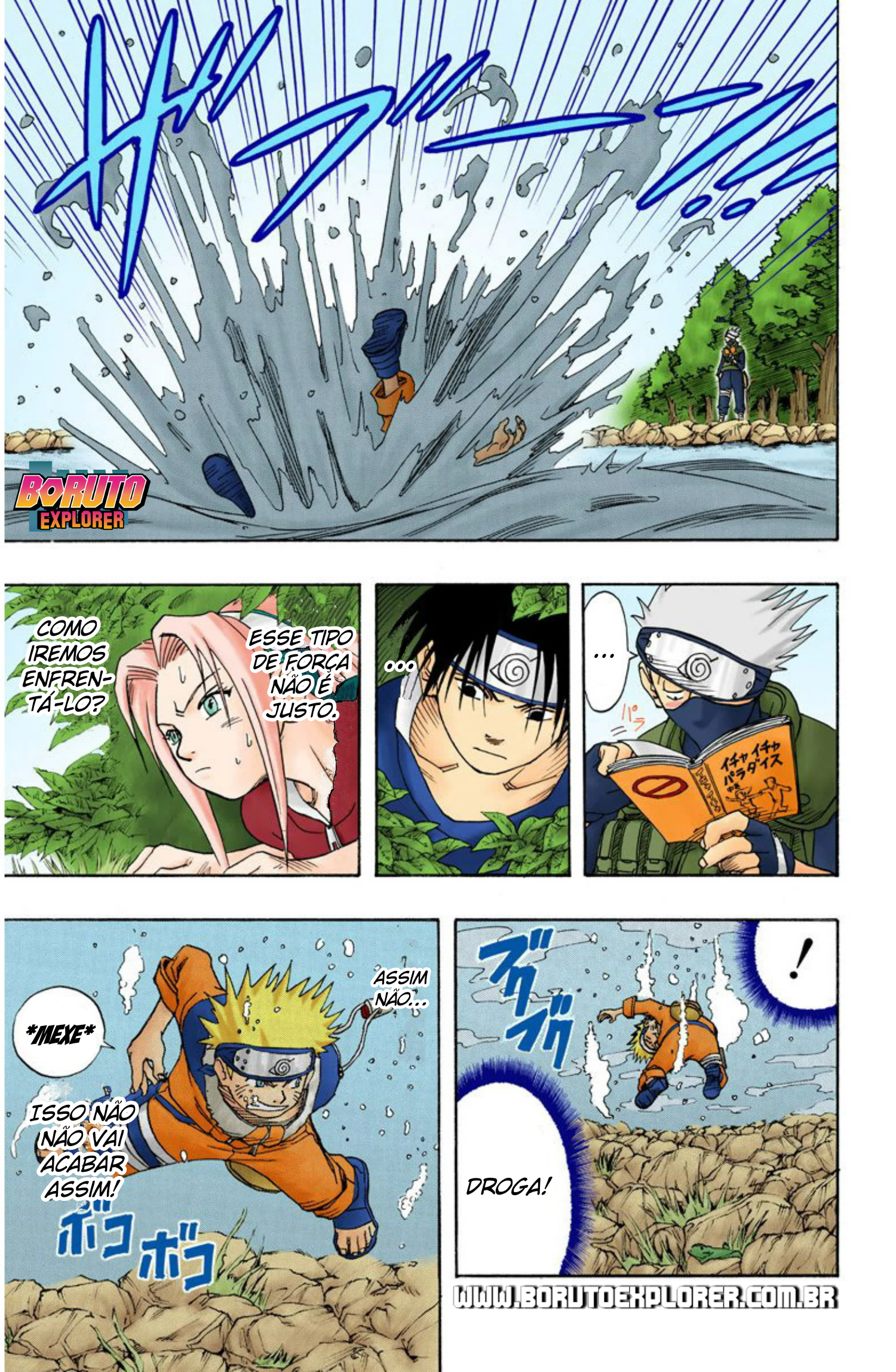 Read Naruto - Versão Colorida Oficial Manga Online