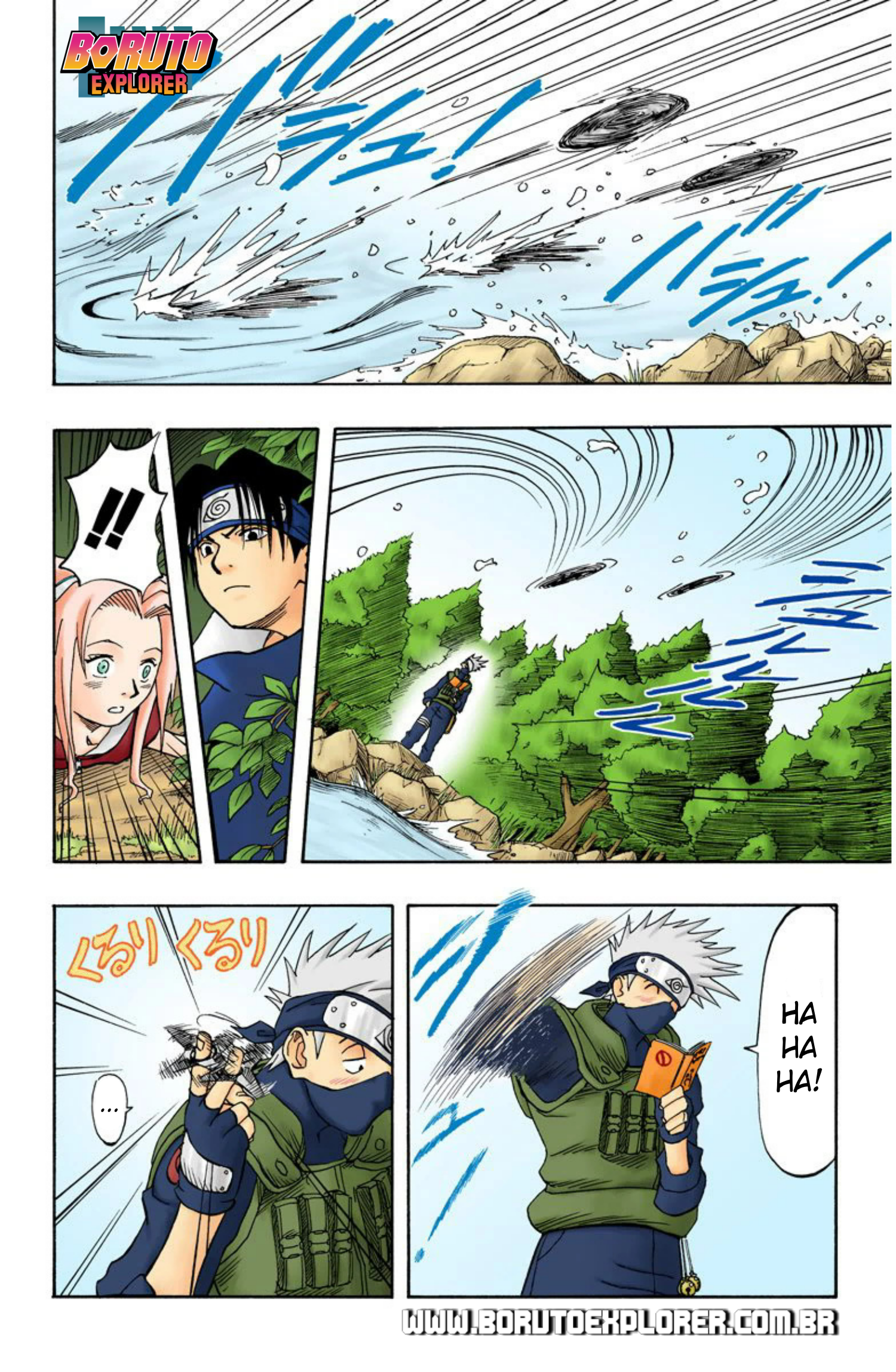 Read Naruto - Versão Colorida Oficial Manga Online