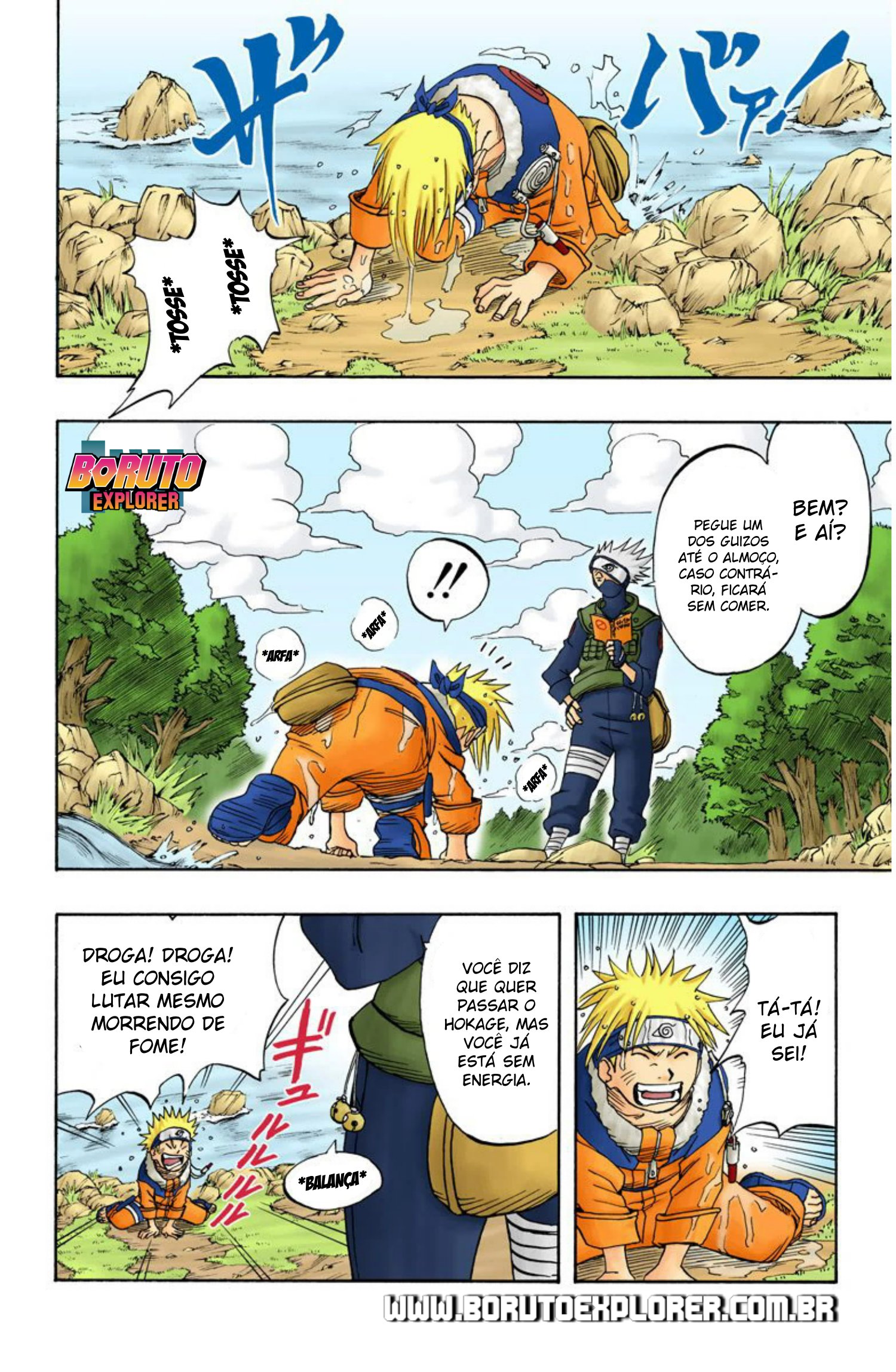 Read Naruto - Versão Colorida Oficial Manga Online