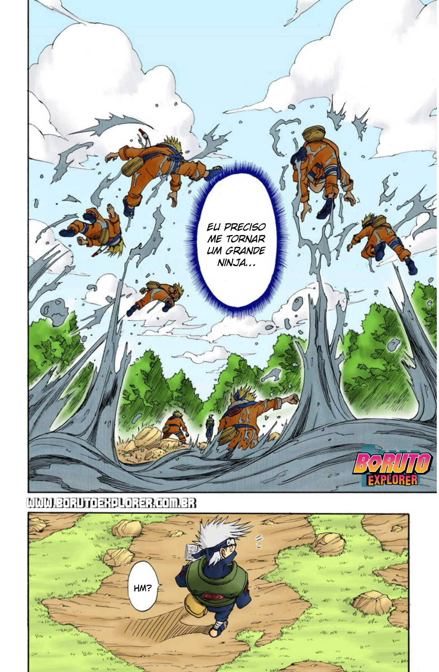 Read Naruto - Versão Colorida Oficial Manga Online
