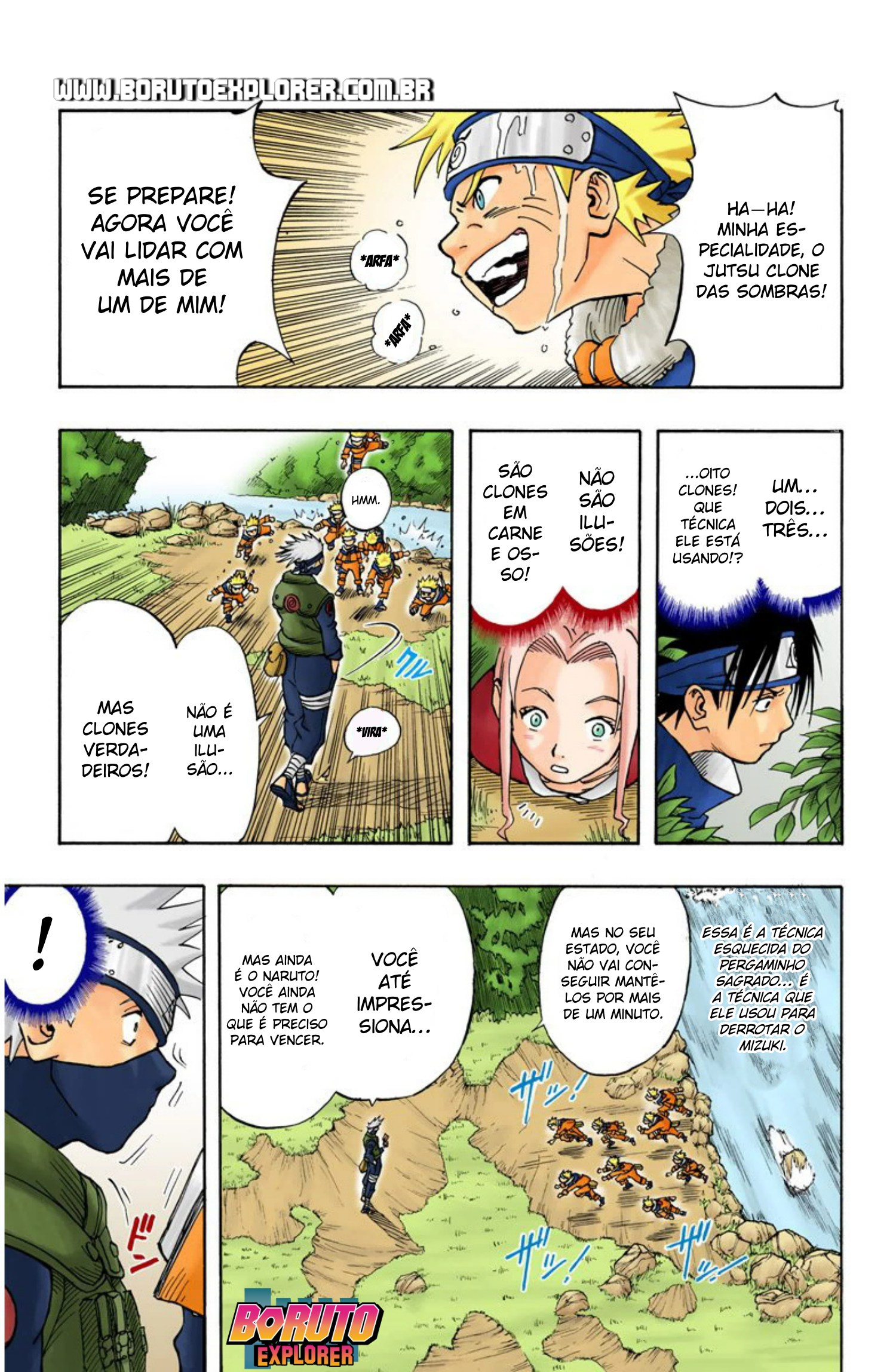 Read Naruto - Versão Colorida Oficial Manga Online