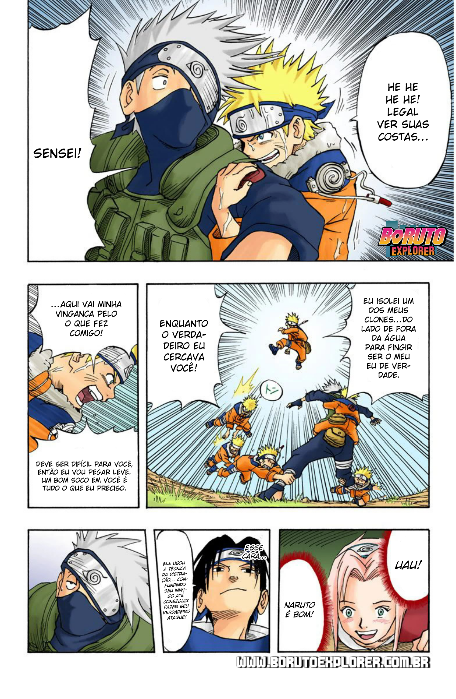 Read Naruto - Versão Colorida Oficial Manga Online