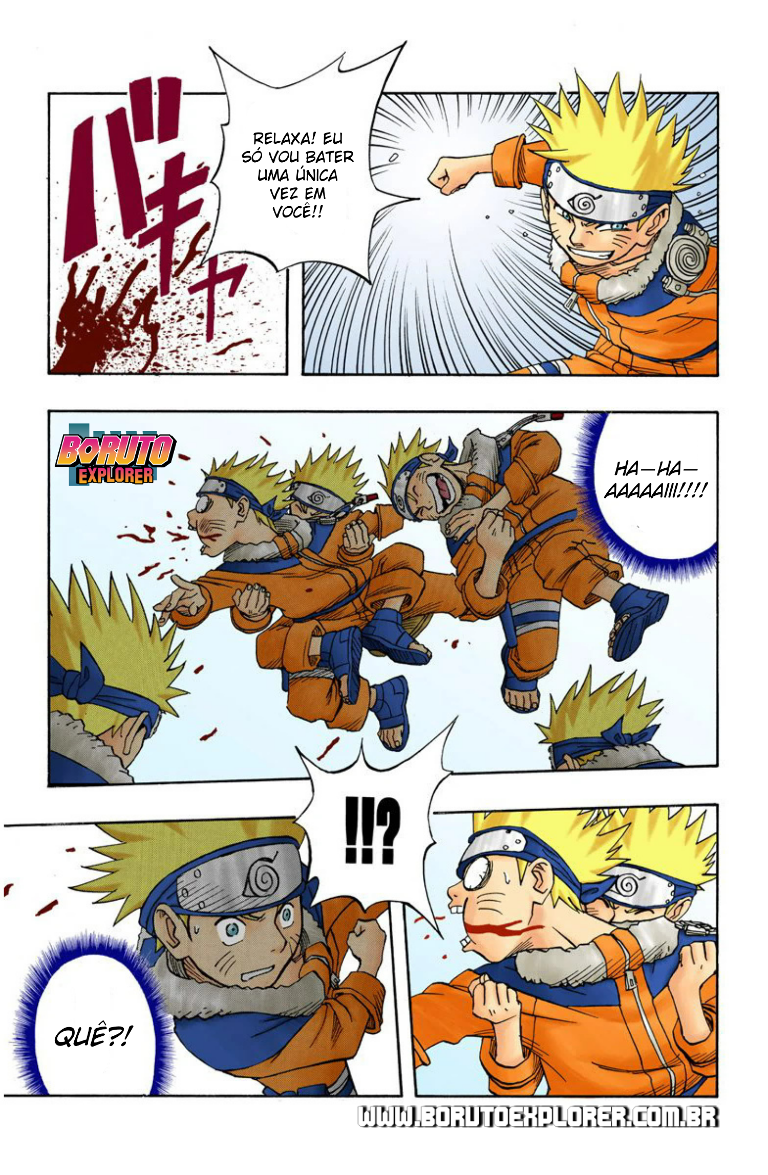 Read Naruto - Versão Colorida Oficial Manga Online