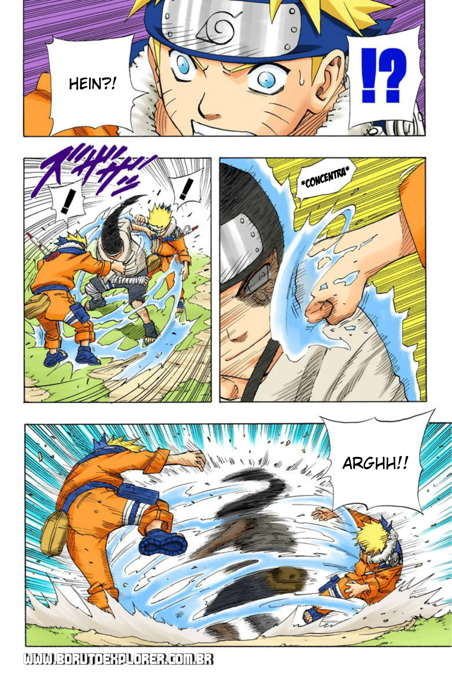 Read Naruto - Versão Colorida Oficial Manga Online