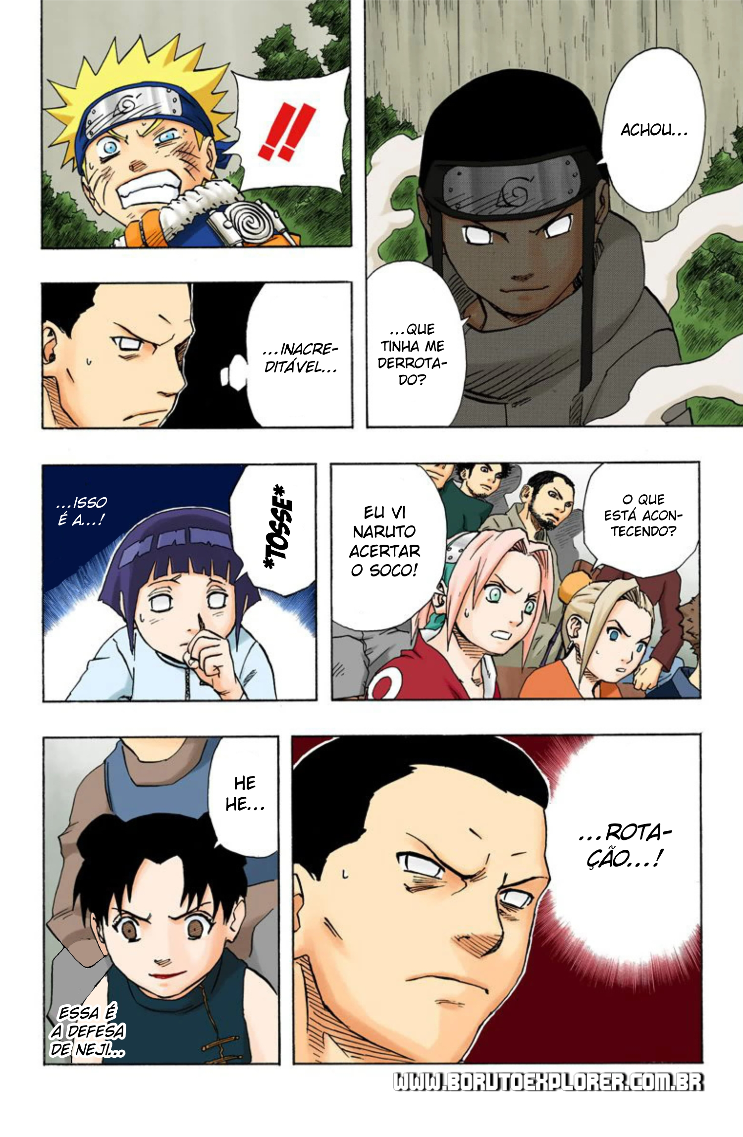Read Naruto - Versão Colorida Oficial Manga Online