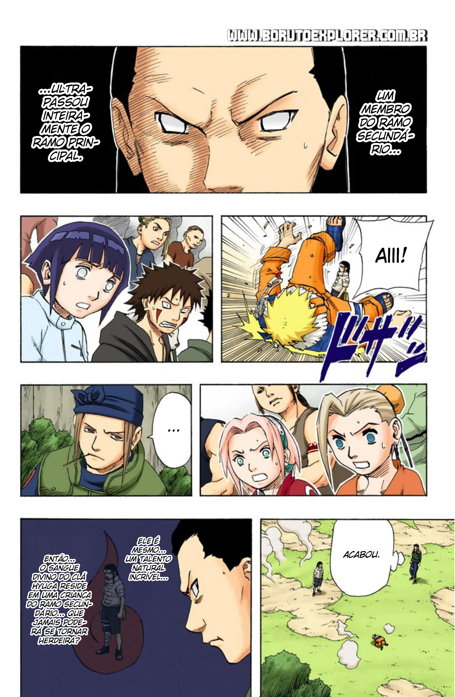 Read Naruto - Versão Colorida Oficial Manga Online
