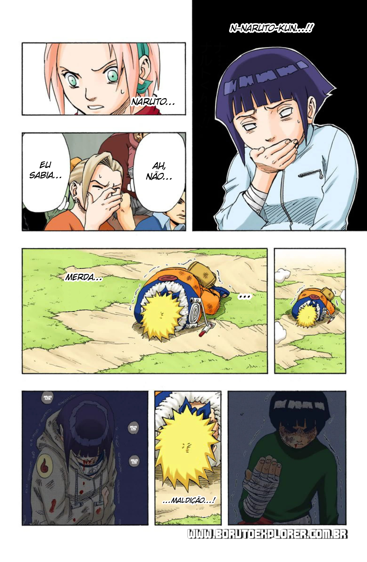 Read Naruto - Versão Colorida Oficial Manga Online
