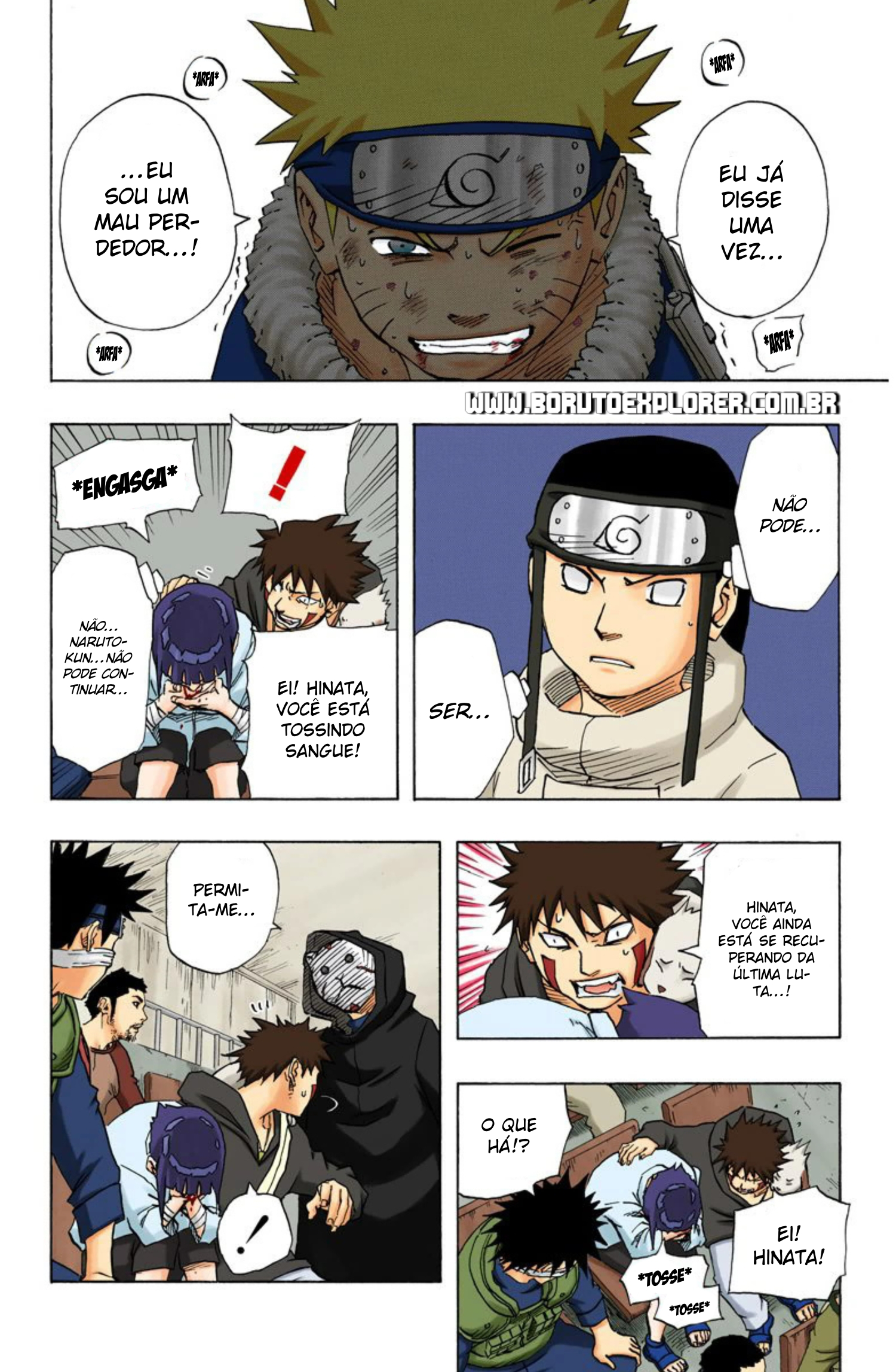 Read Naruto - Versão Colorida Oficial Manga Online