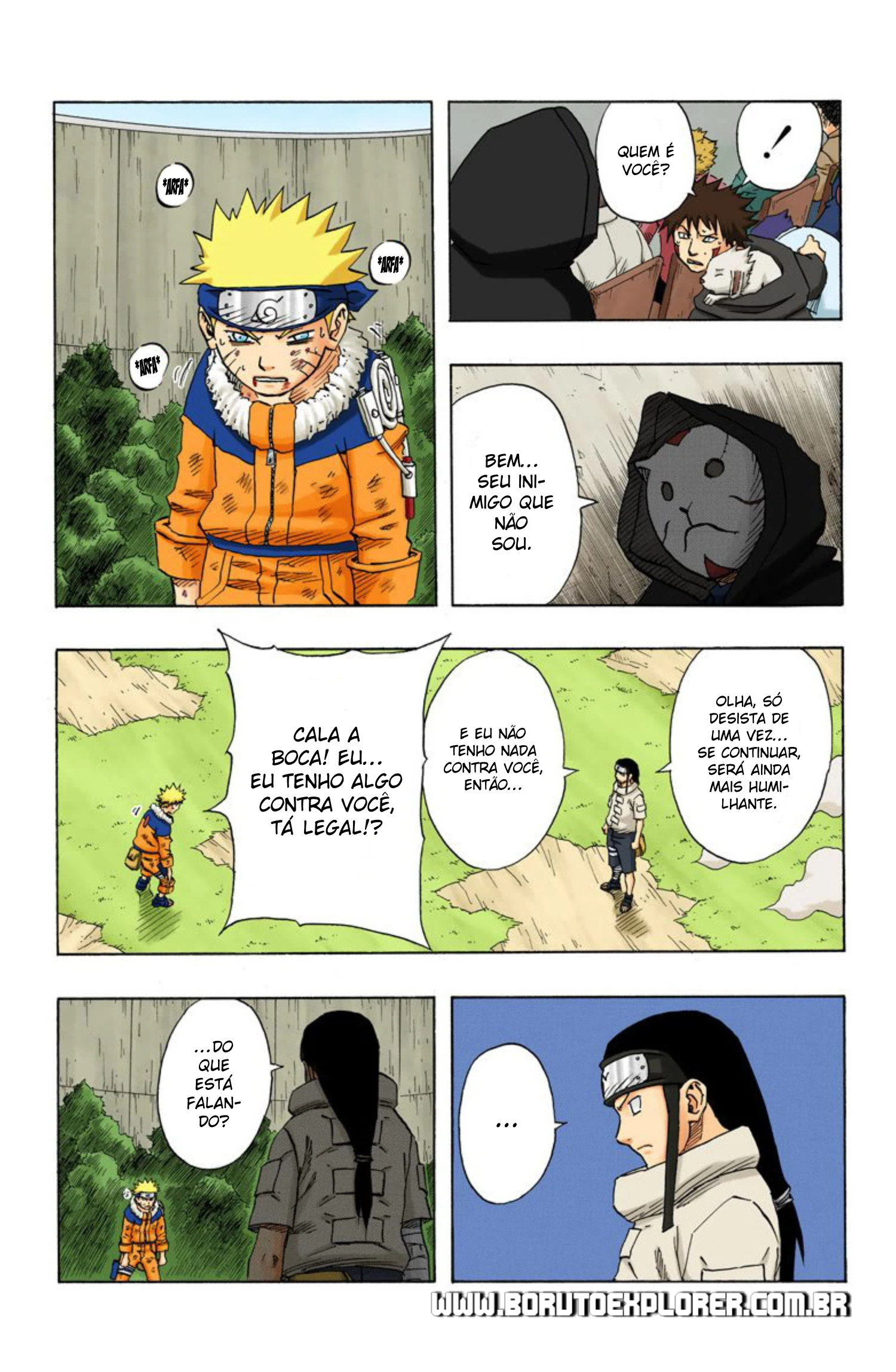 Read Naruto - Versão Colorida Oficial Manga Online