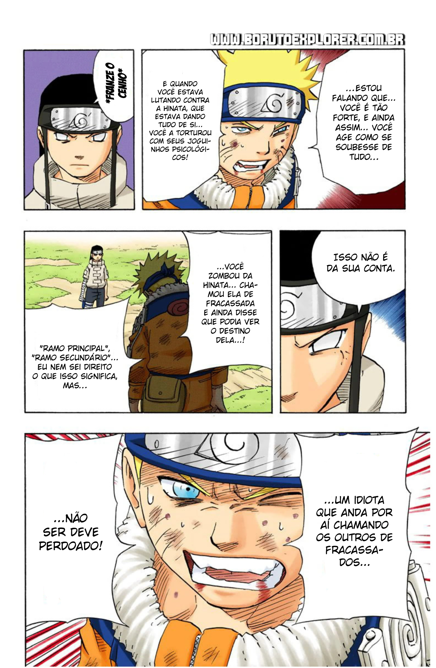 Read Naruto - Versão Colorida Oficial Manga Online