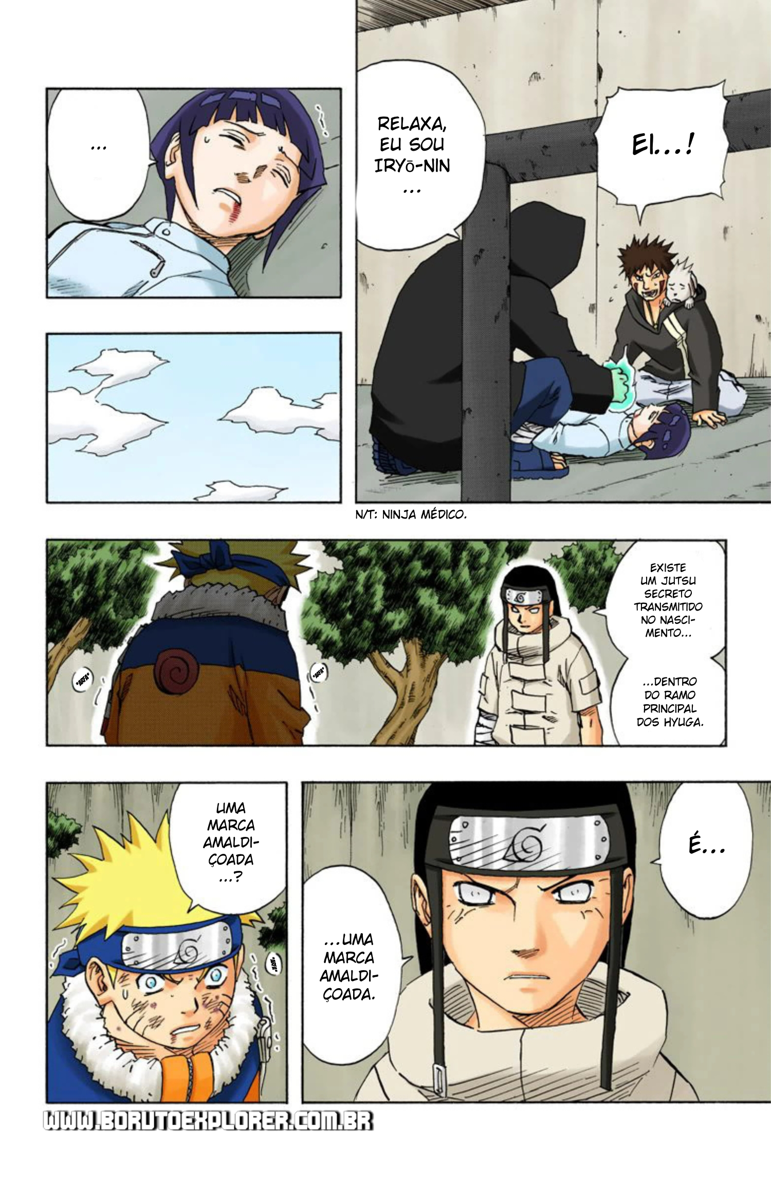Read Naruto - Versão Colorida Oficial Manga Online