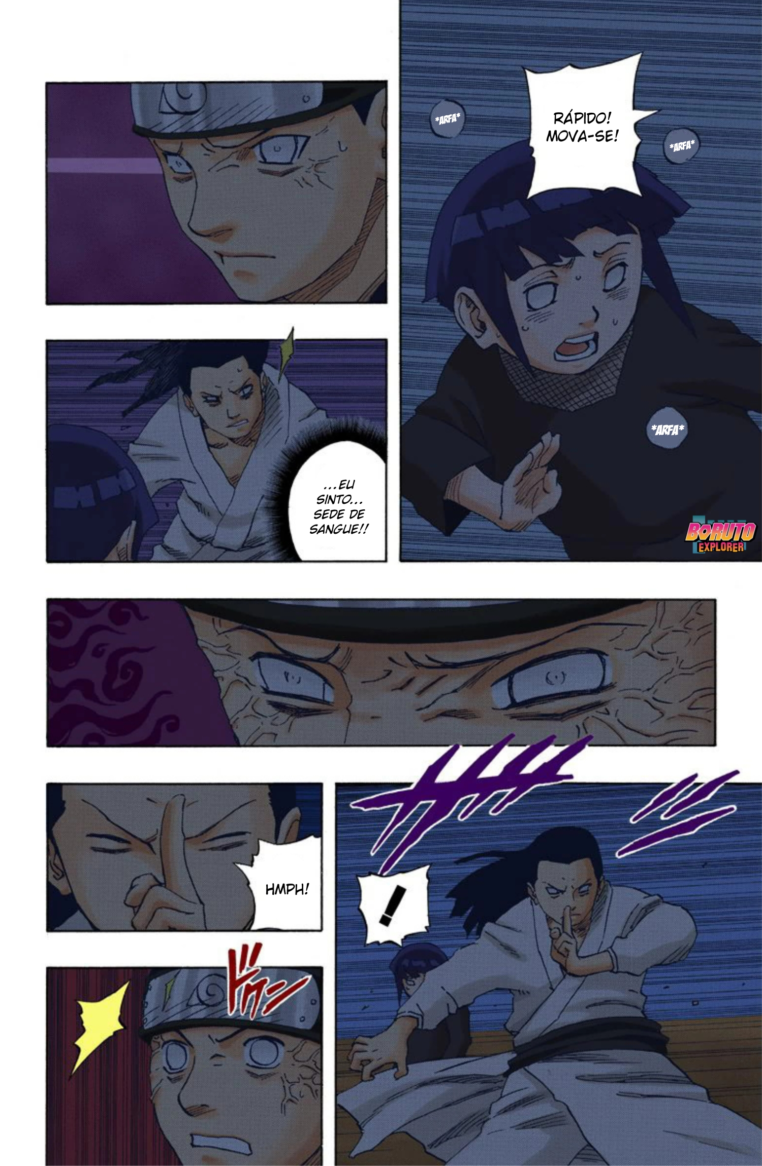 Read Naruto - Versão Colorida Oficial Manga Online