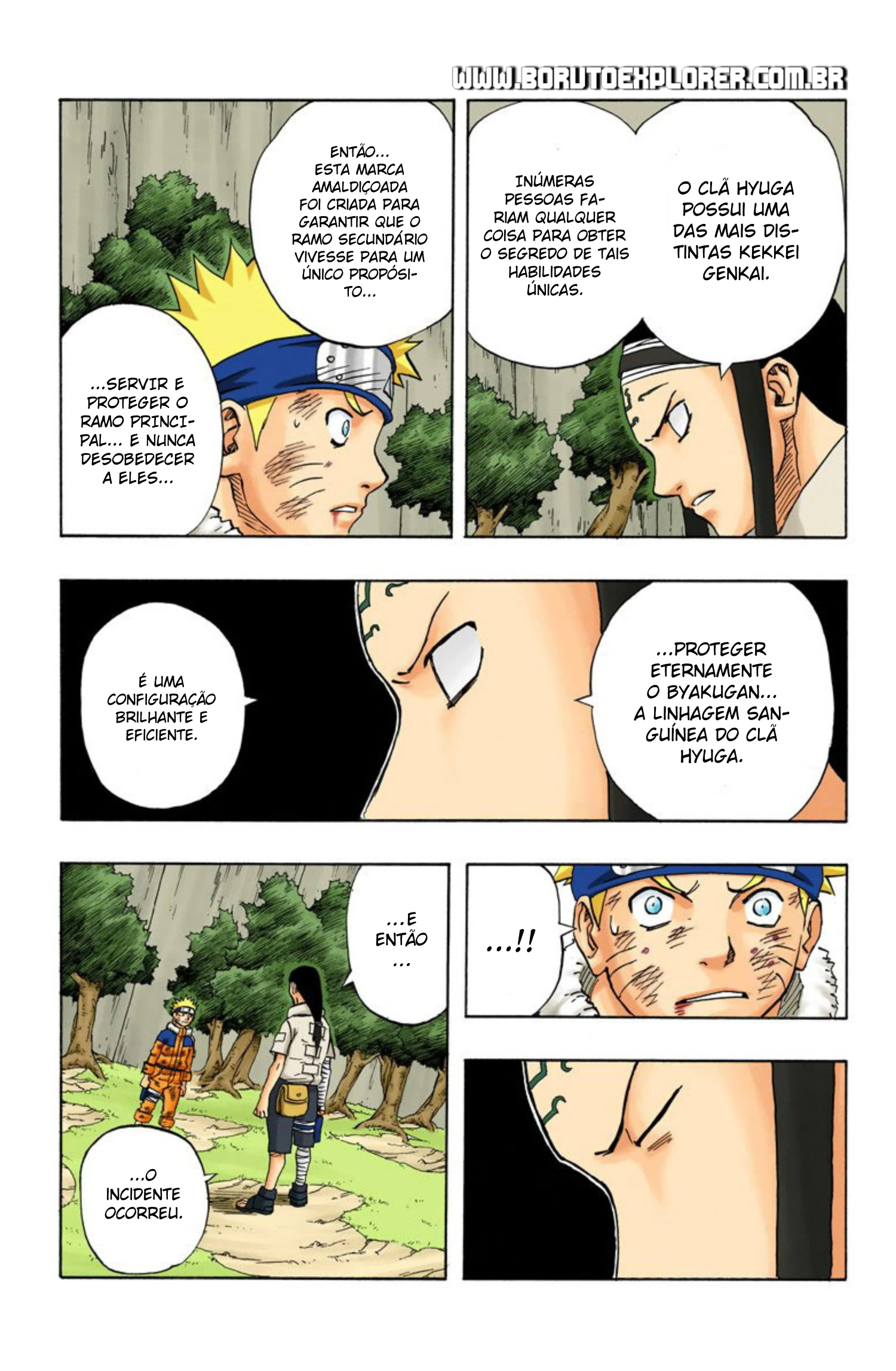 Read Naruto - Versão Colorida Oficial Manga Online