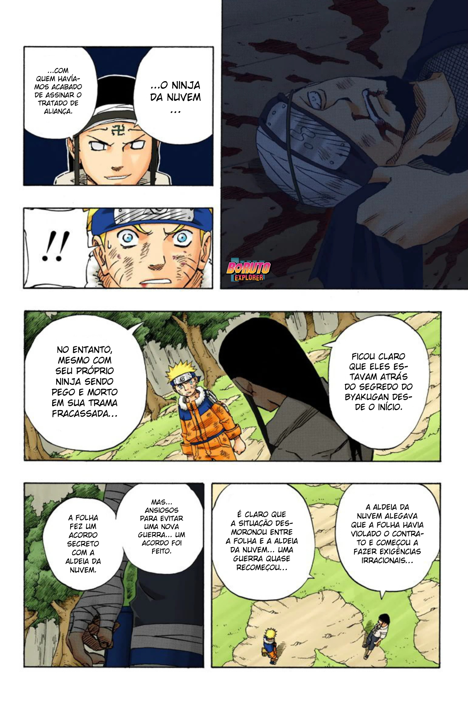Read Naruto - Versão Colorida Oficial Manga Online