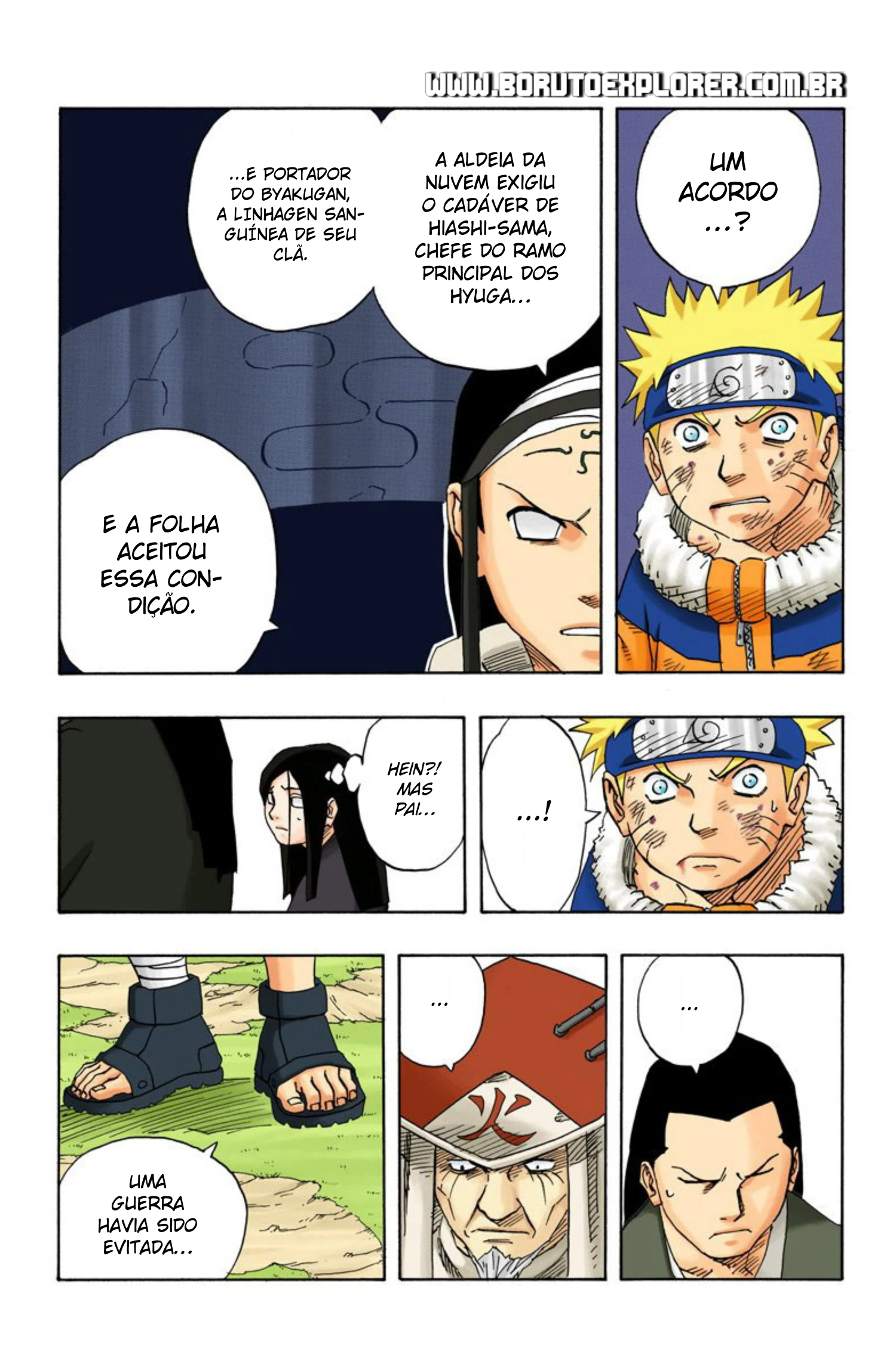 Read Naruto - Versão Colorida Oficial Manga Online