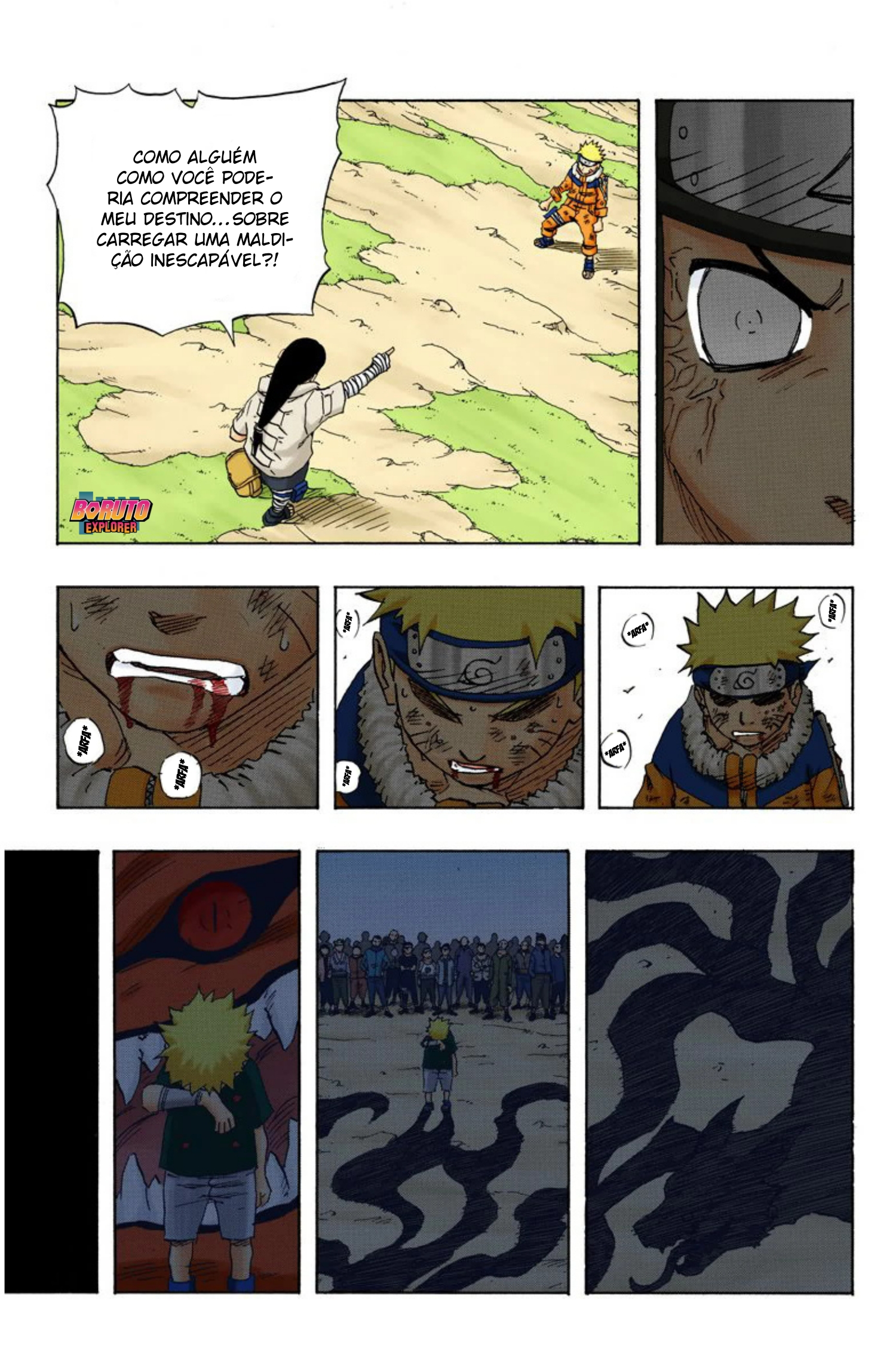 Read Naruto - Versão Colorida Oficial Manga Online