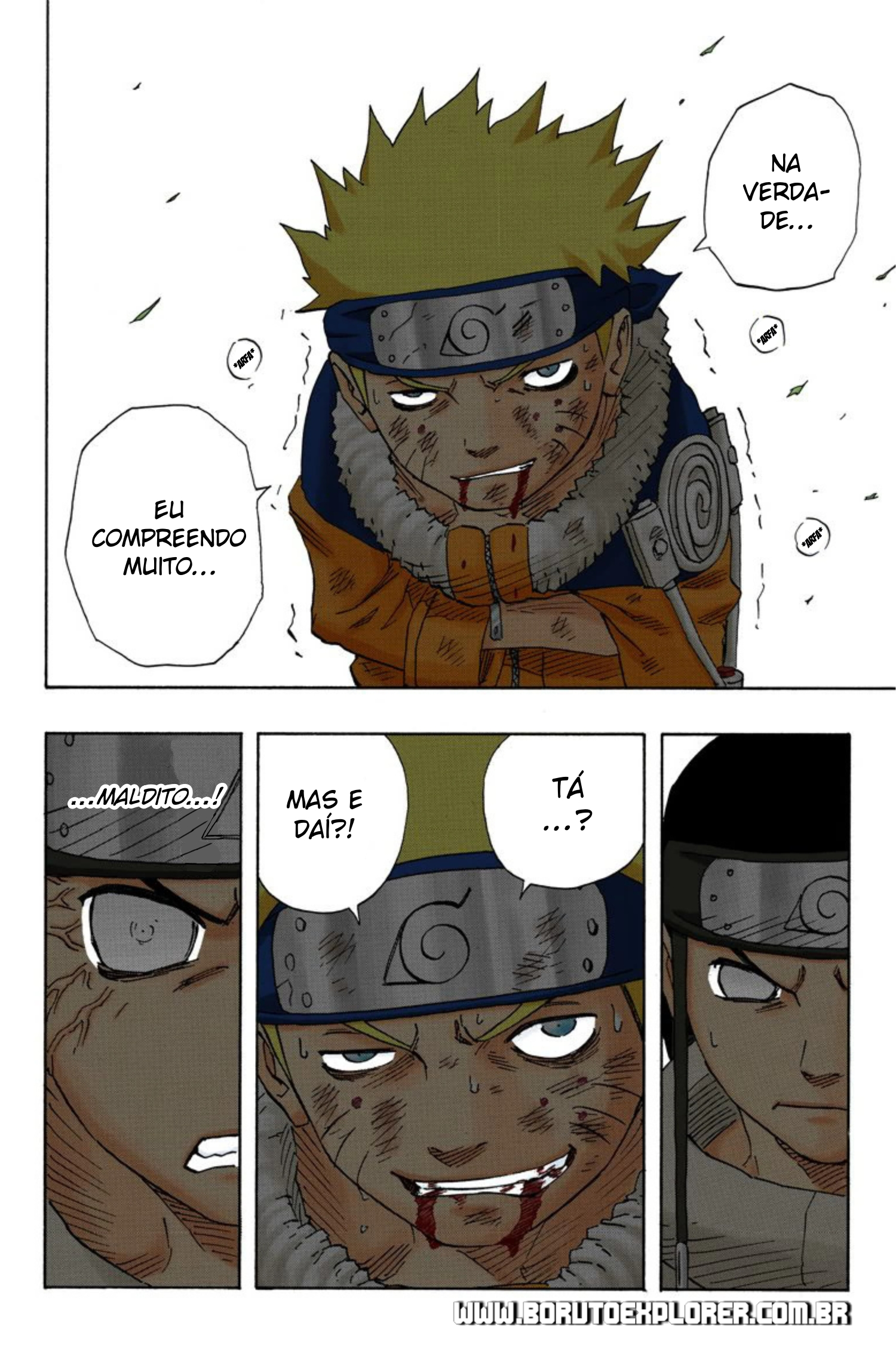 Read Naruto - Versão Colorida Oficial Manga Online