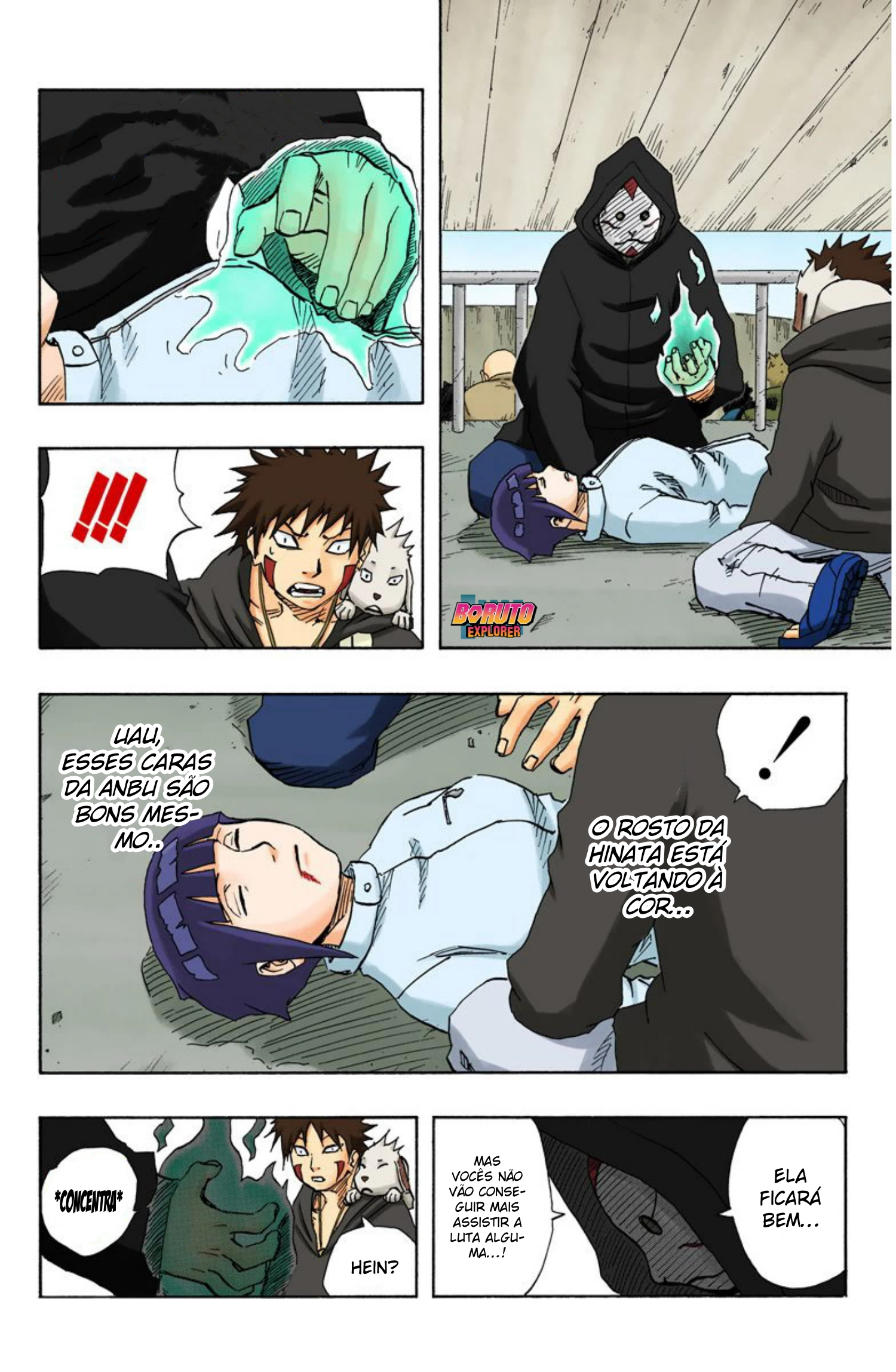 Read Naruto - Versão Colorida Oficial Manga Online