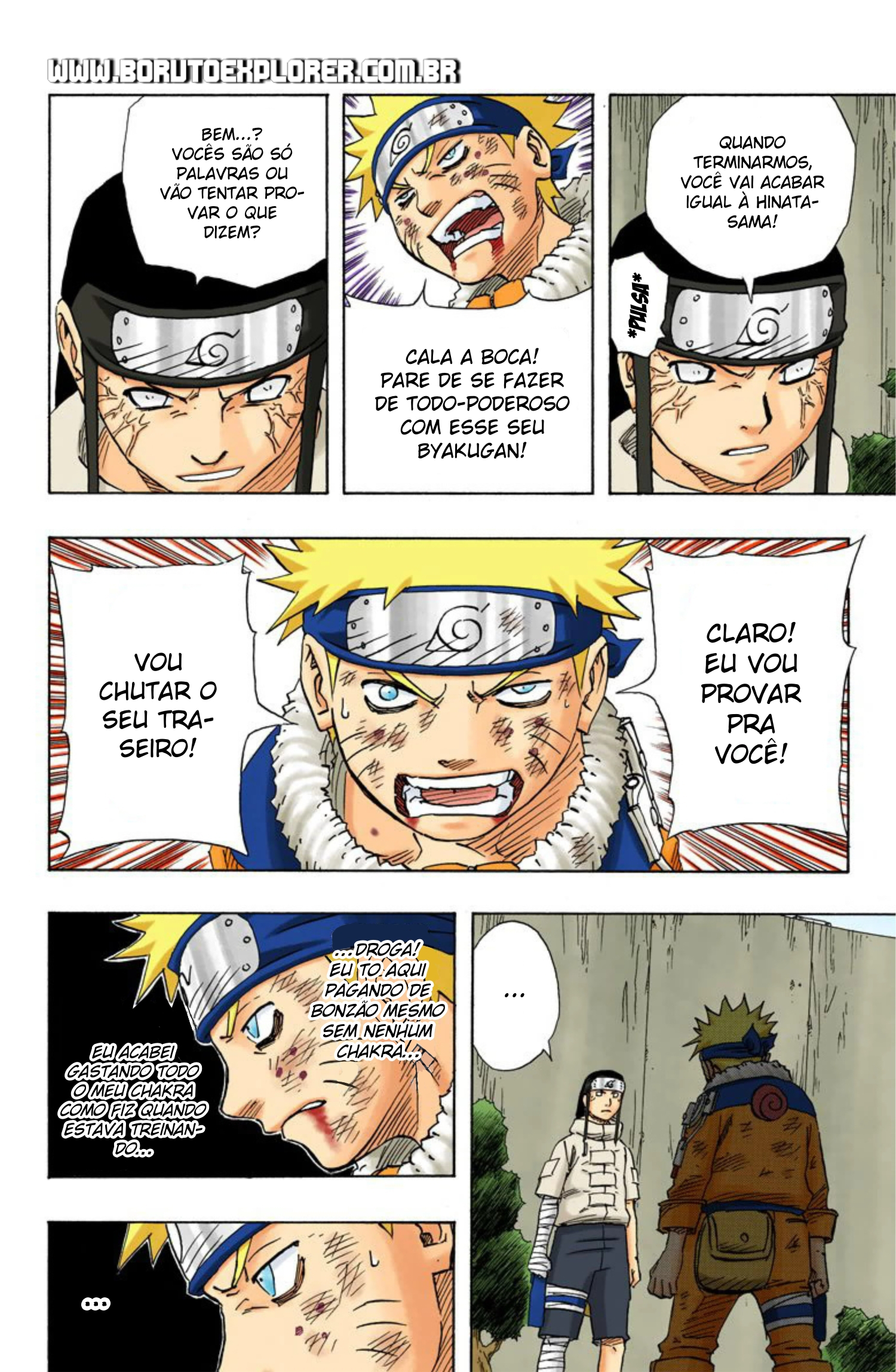 Read Naruto - Versão Colorida Oficial Manga Online