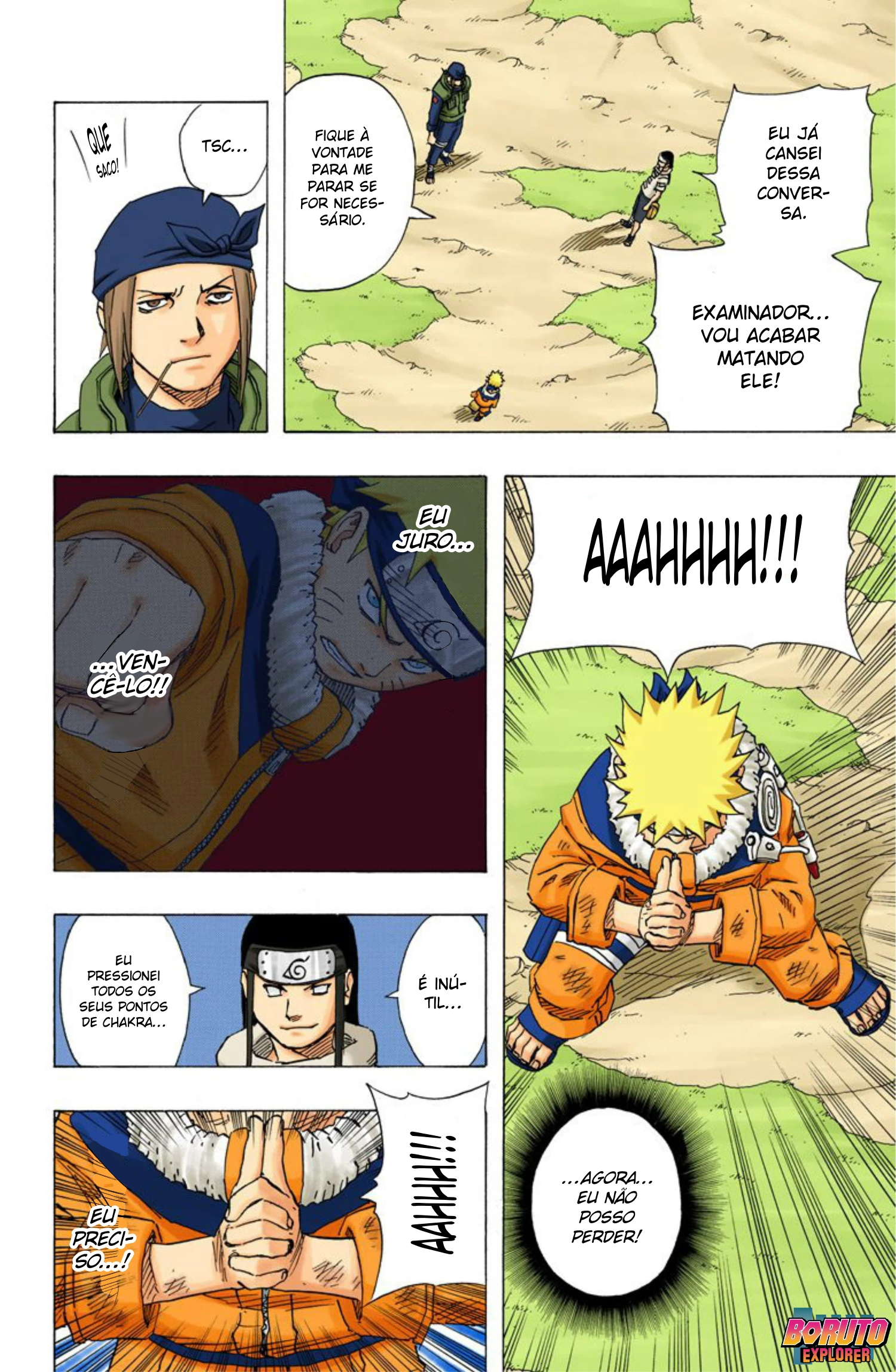 Read Naruto - Versão Colorida Oficial Manga Online