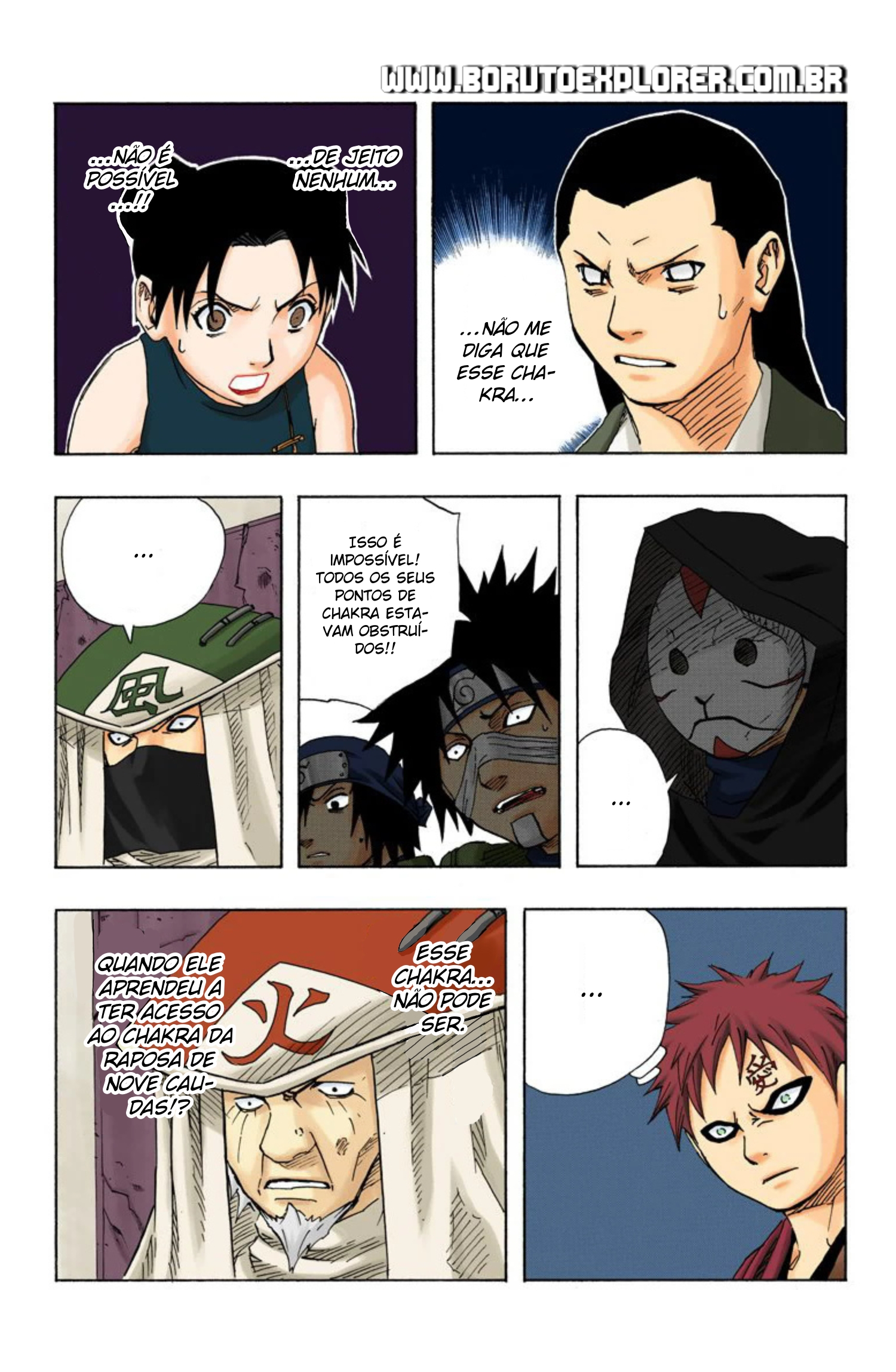 Read Naruto - Versão Colorida Oficial Manga Online