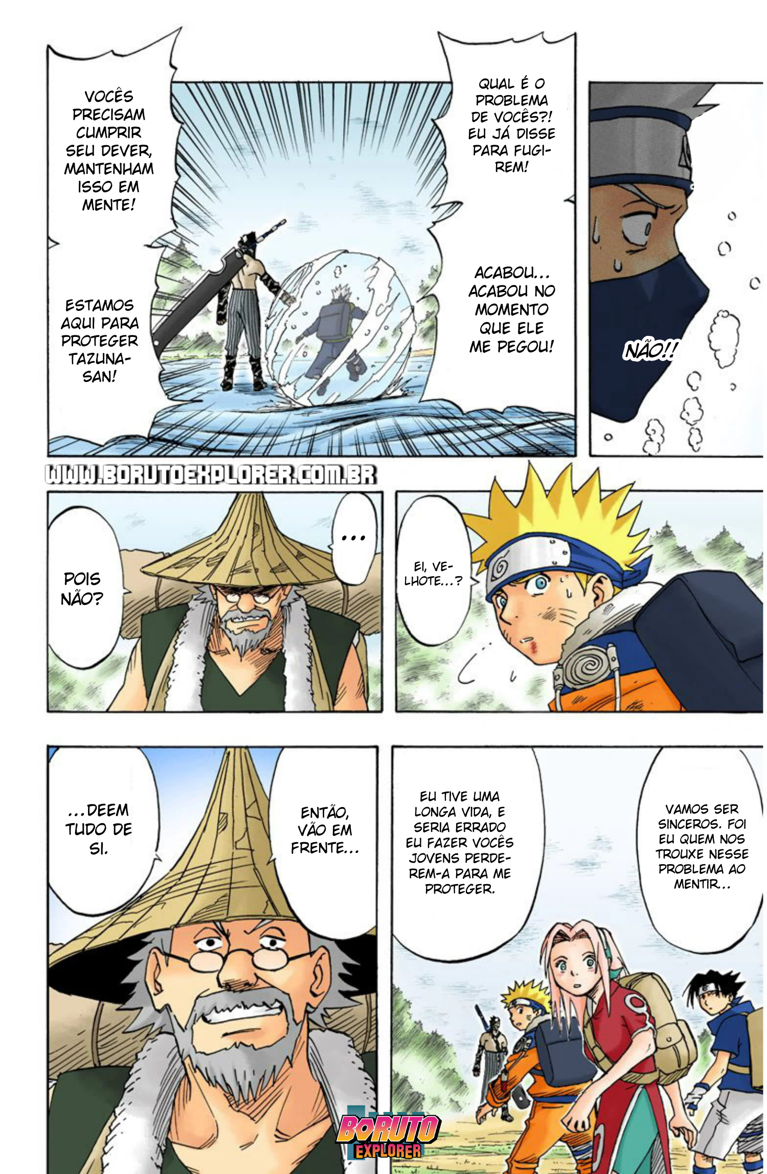 Read Naruto - Versão Colorida Oficial Manga Online
