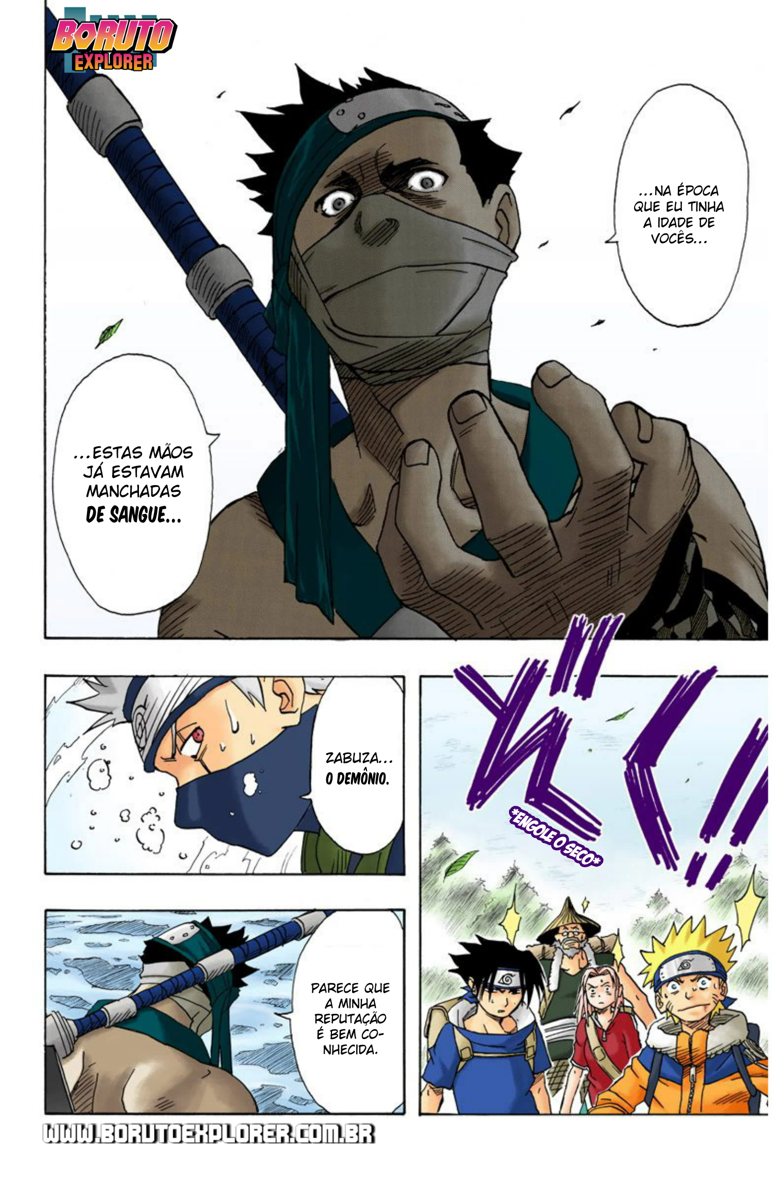 Read Naruto - Versão Colorida Oficial Manga Online