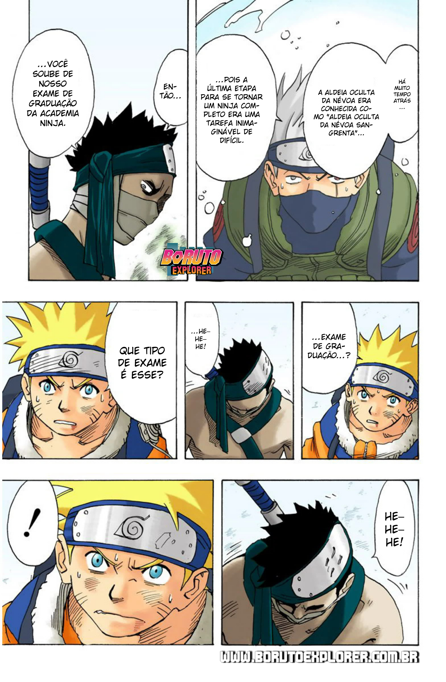 Read Naruto - Versão Colorida Oficial Manga Online