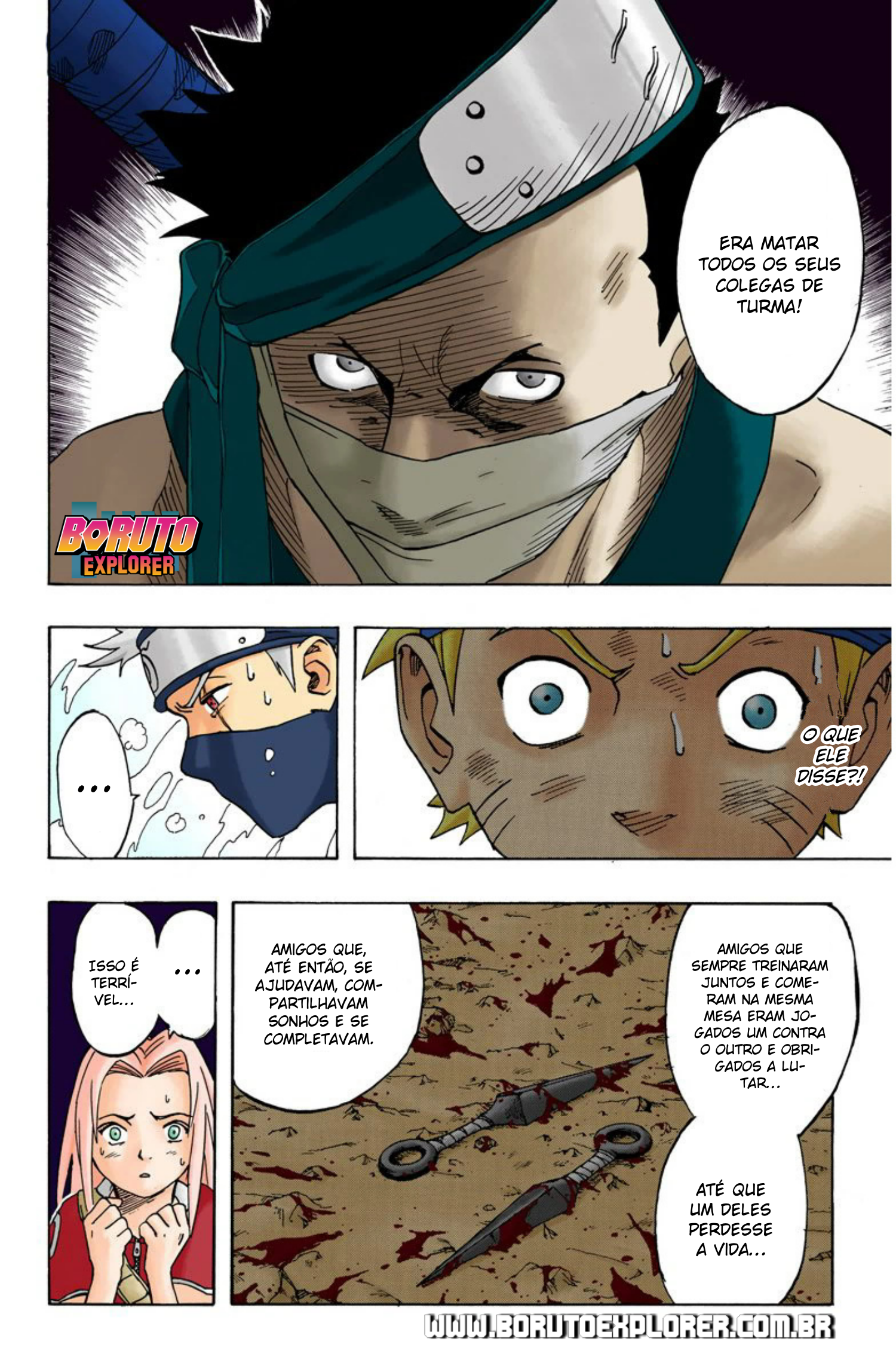 Read Naruto - Versão Colorida Oficial Manga Online