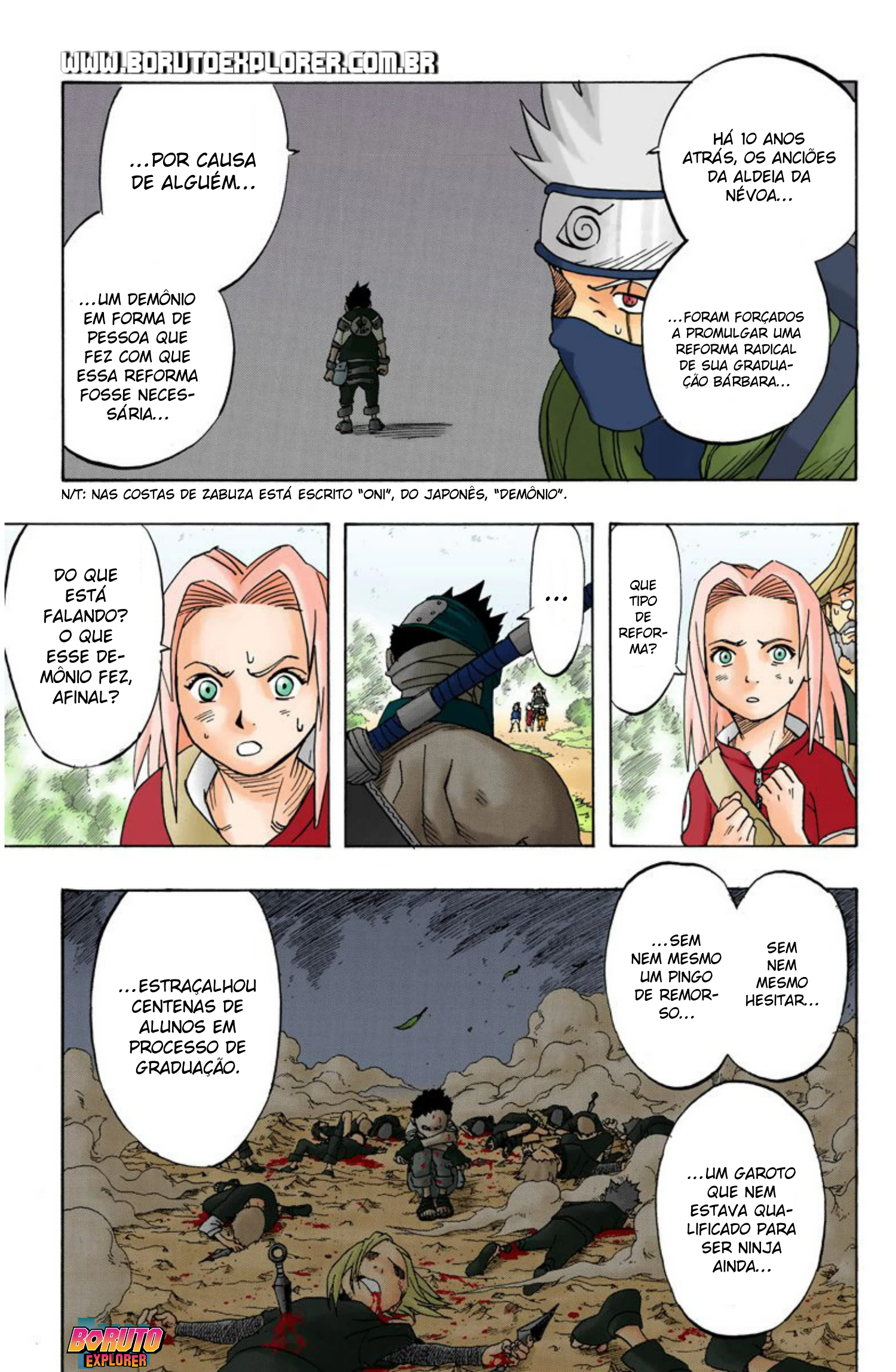 Read Naruto - Versão Colorida Oficial Manga Online