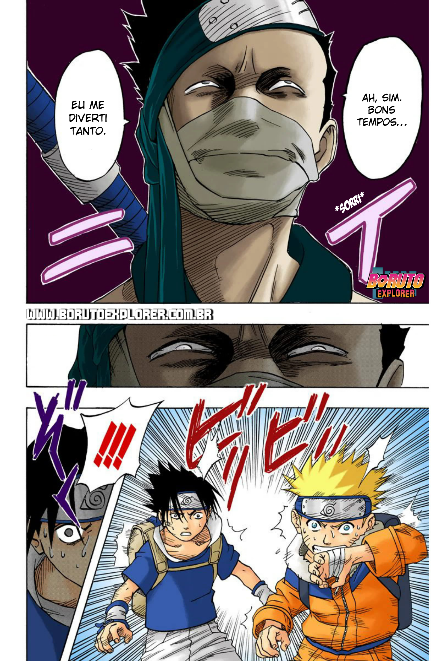 Read Naruto - Versão Colorida Oficial Manga Online