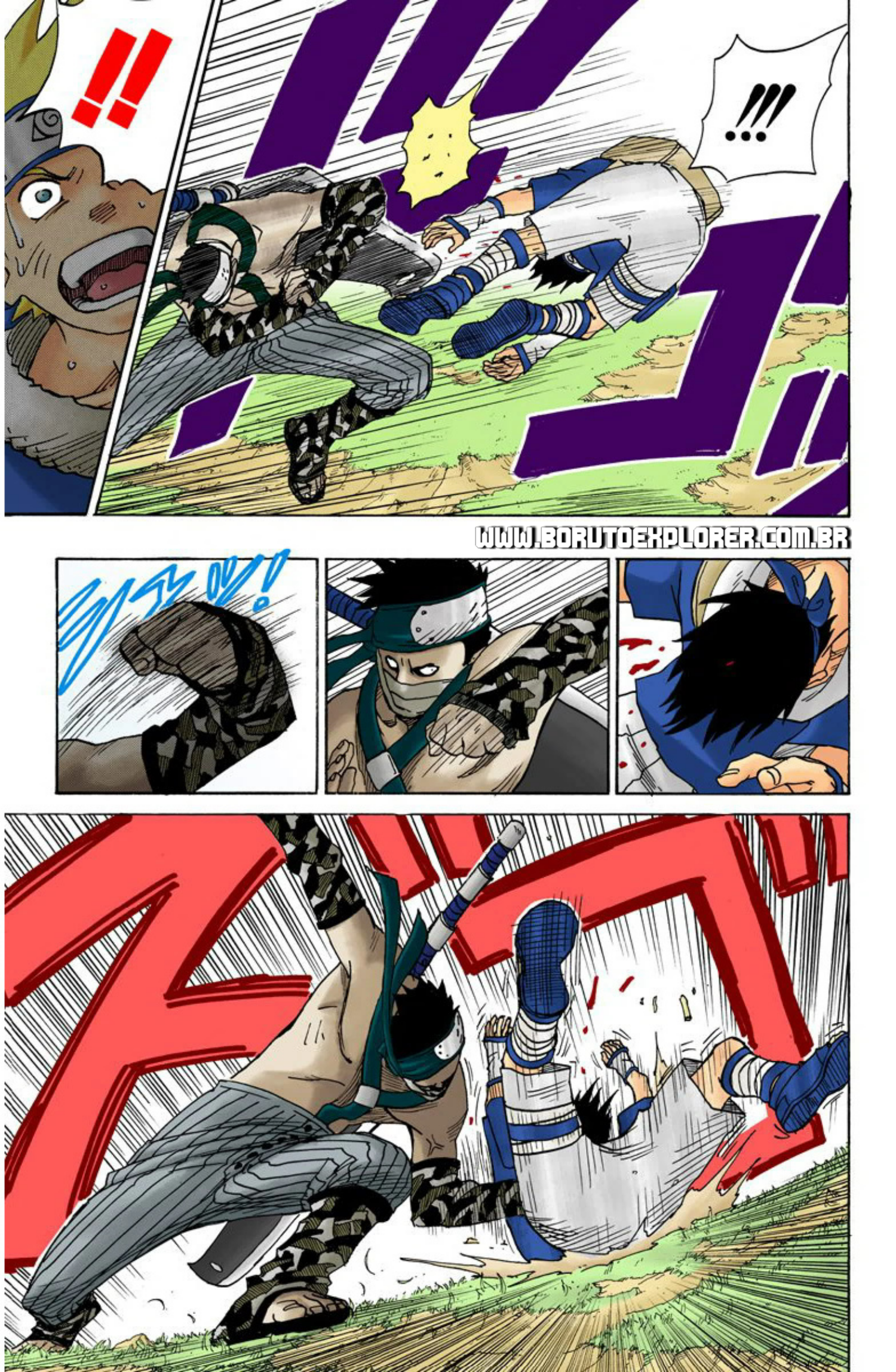 Read Naruto - Versão Colorida Oficial Manga Online