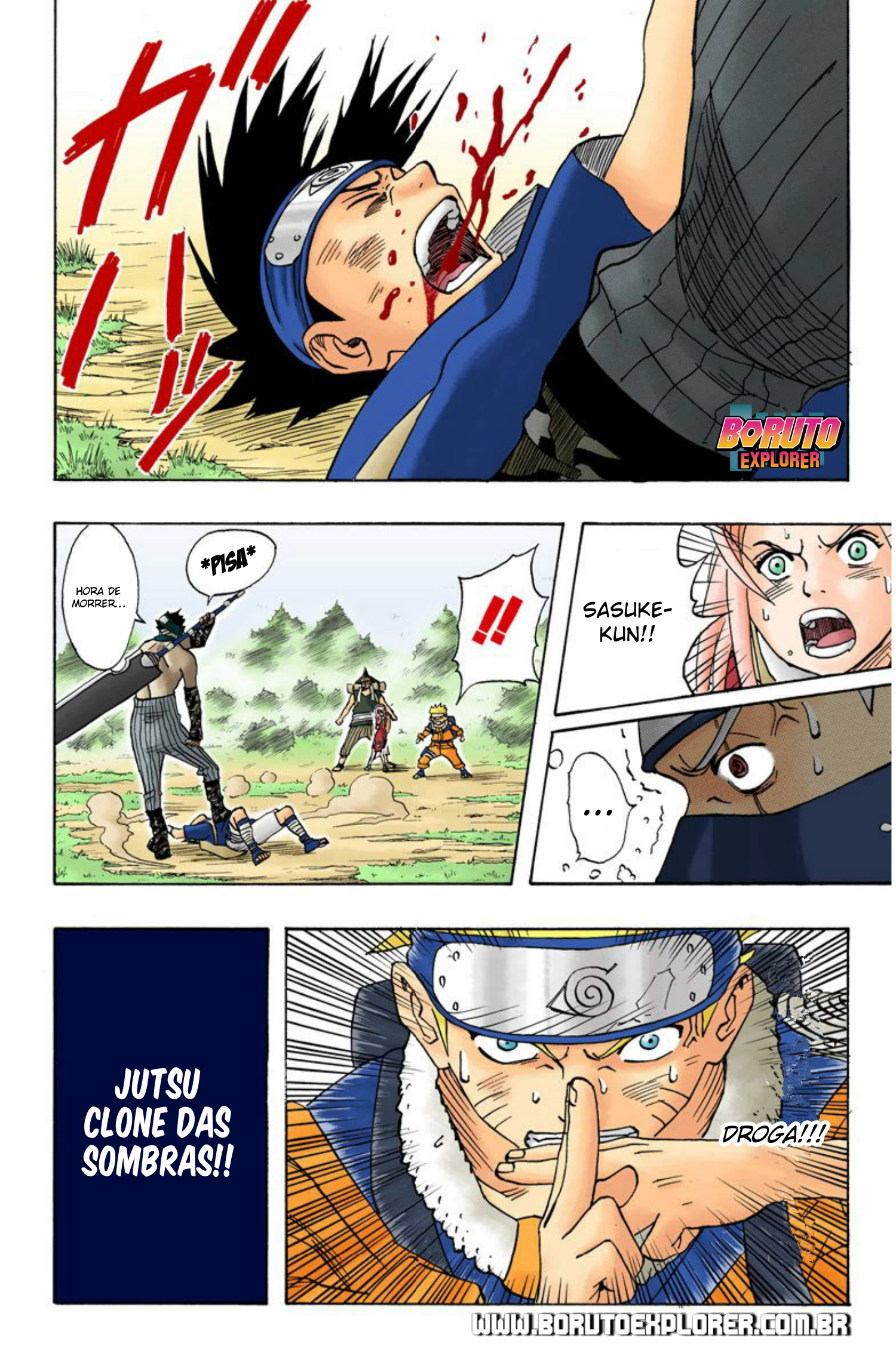 Read Naruto - Versão Colorida Oficial Manga Online