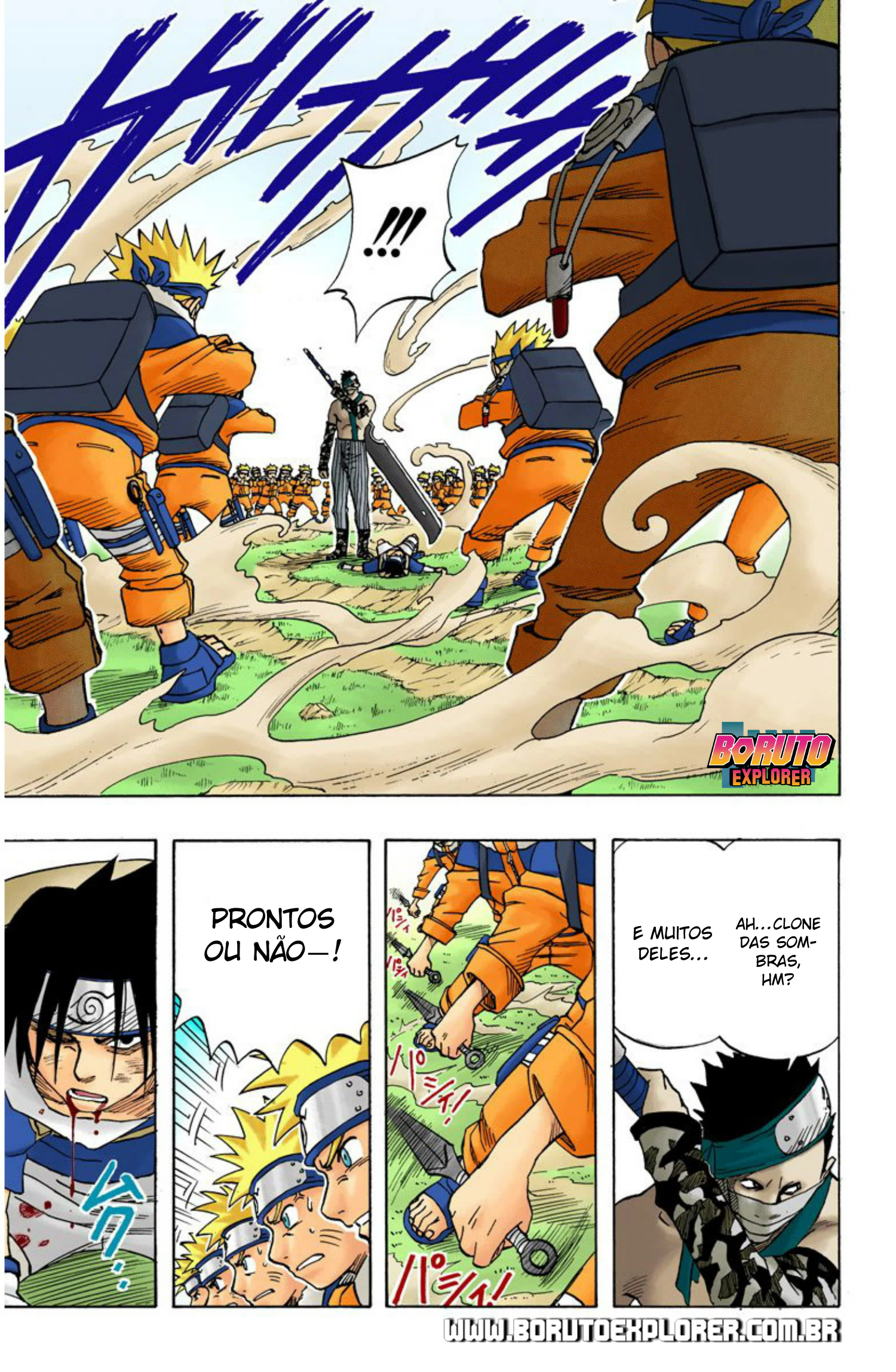 Read Naruto - Versão Colorida Oficial Manga Online