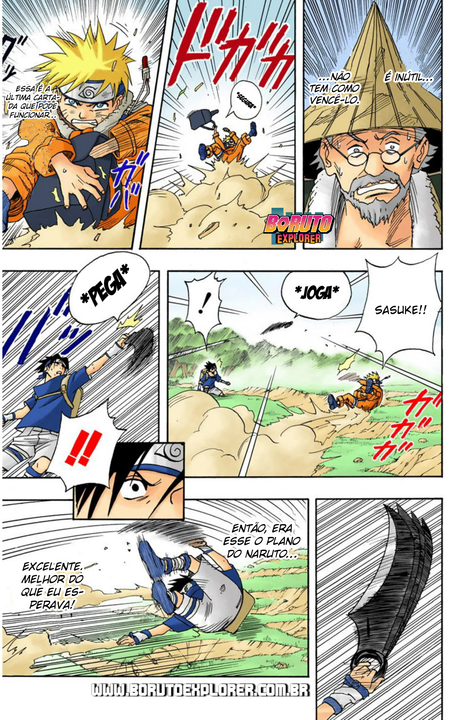 Read Naruto - Versão Colorida Oficial Manga Online