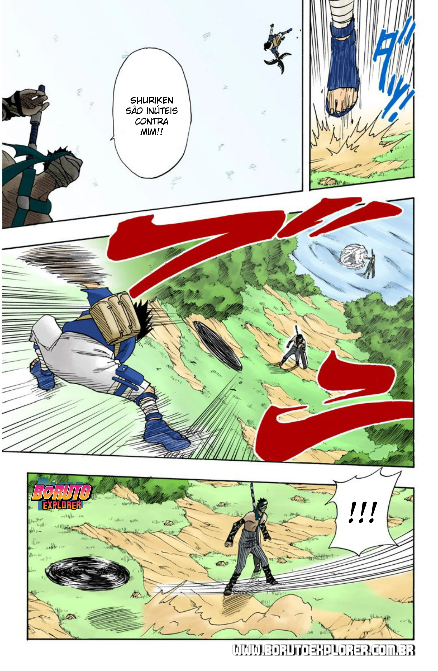 Read Naruto - Versão Colorida Oficial Manga Online