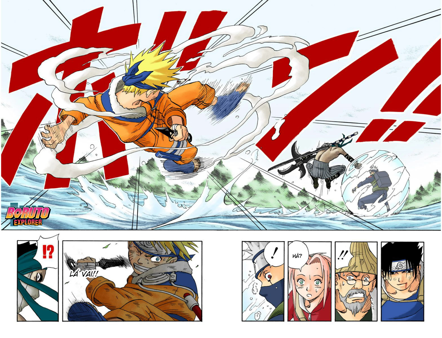 Read Naruto - Versão Colorida Oficial Manga Online