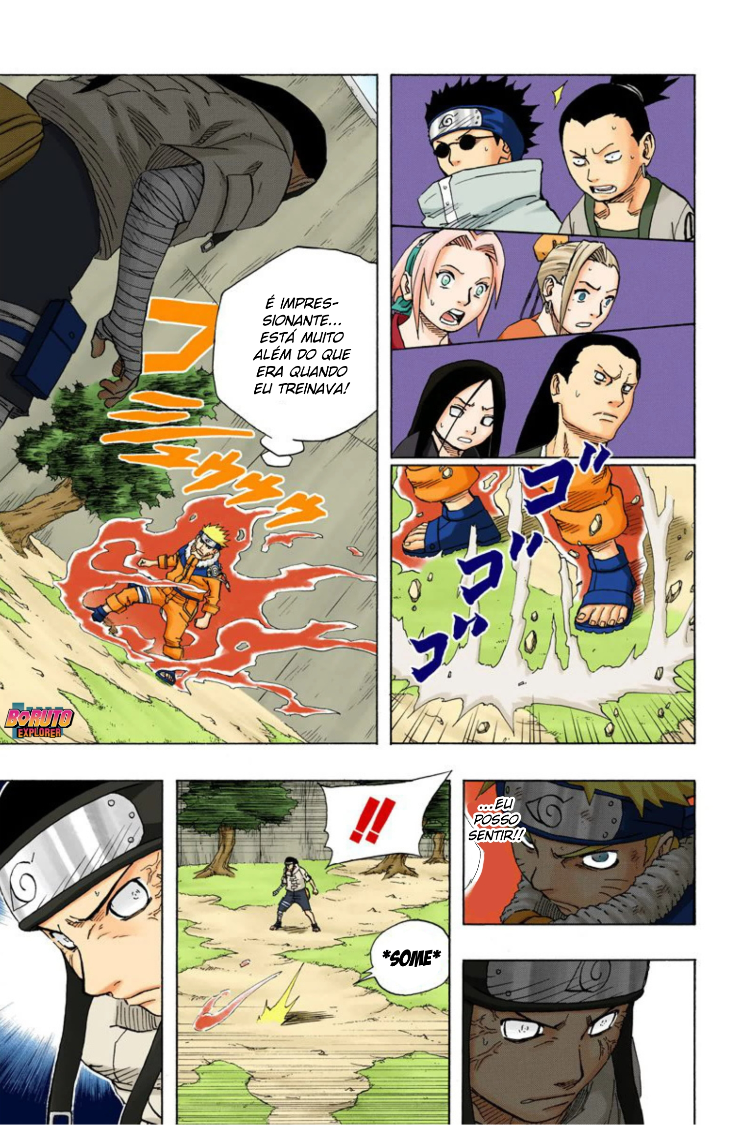 Read Naruto - Versão Colorida Oficial Manga Online