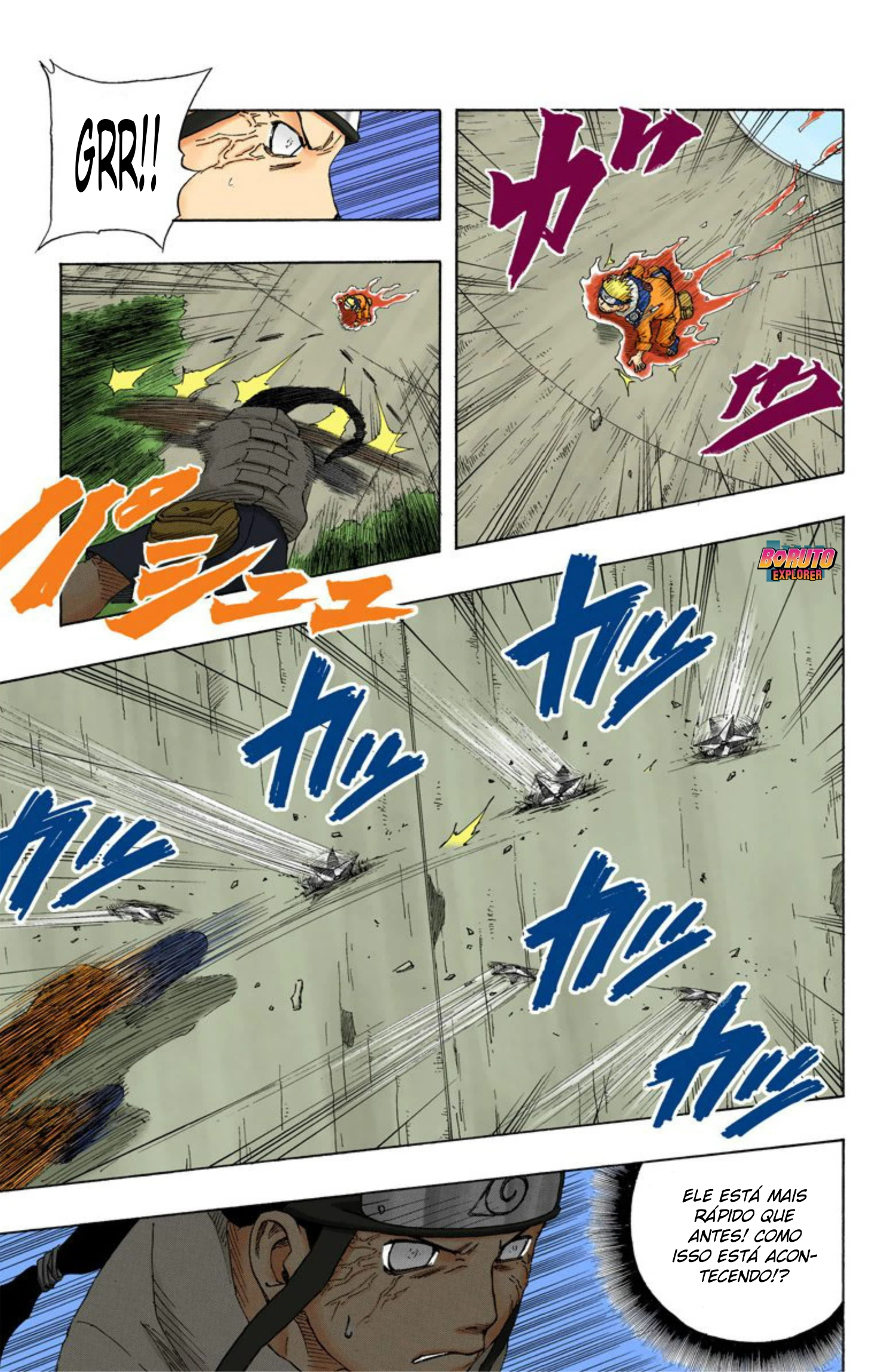 Read Naruto - Versão Colorida Oficial Manga Online